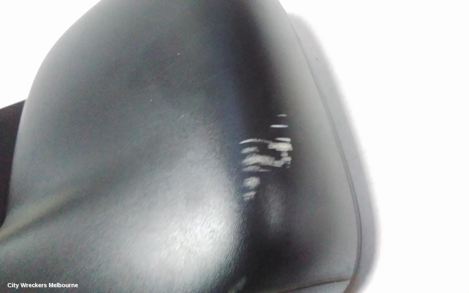 VOLKSWAGEN CADDY LEFT DOOR MIRROR, 2K, POWER, TEXTURED, 12/2004 - 06/2015
