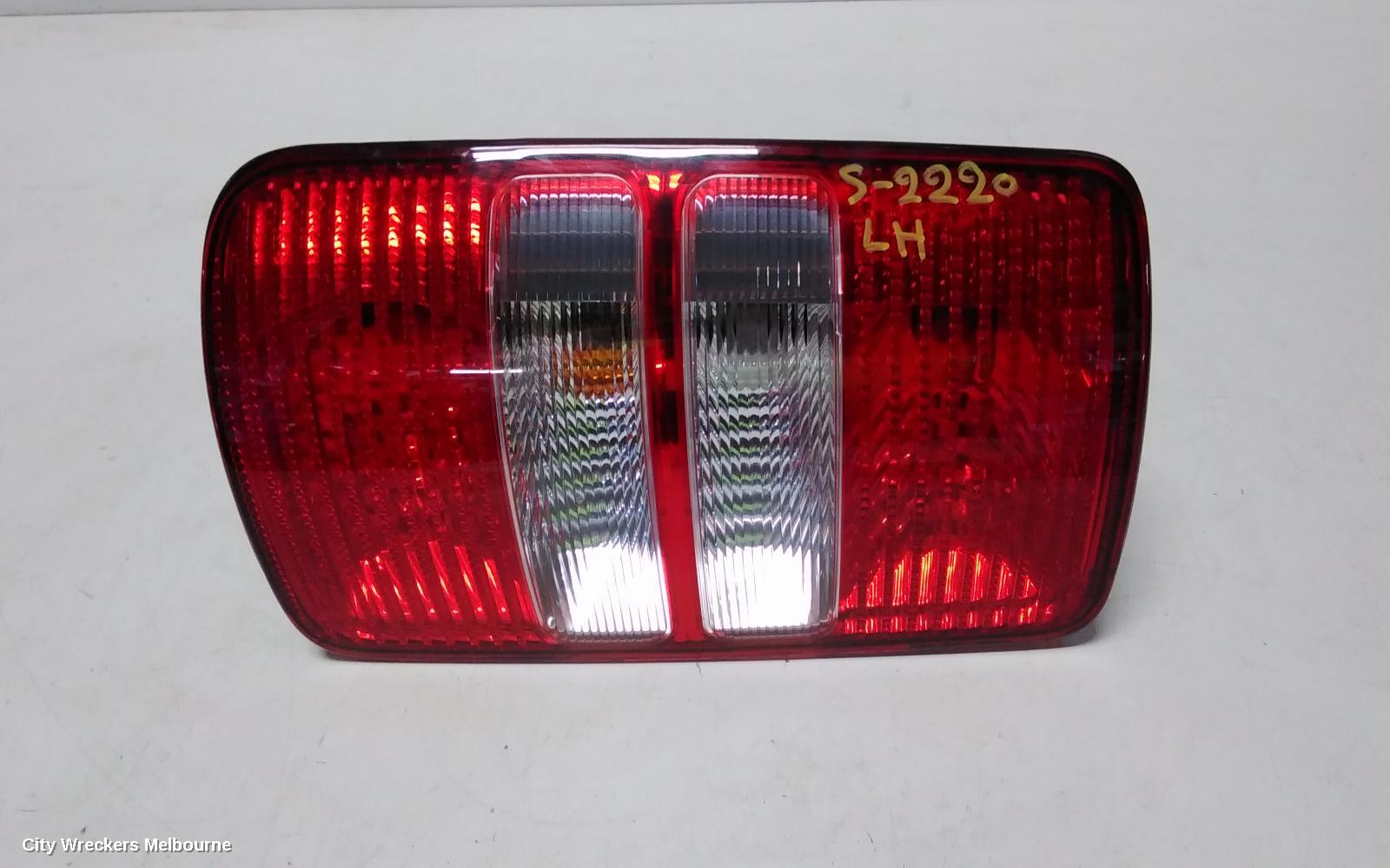 VOLKSWAGEN CADDY LEFT TAILLIGHT, 2K, 08/2010 - 06/2015
