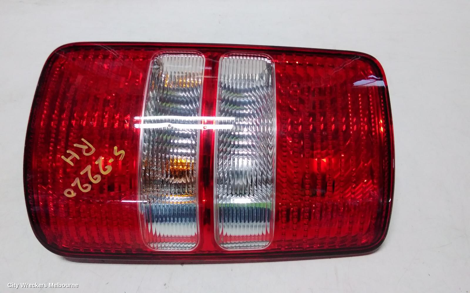 VOLKSWAGEN CADDY RIGHT TAILLIGHT, 2K, 08/2010 - 06/2015