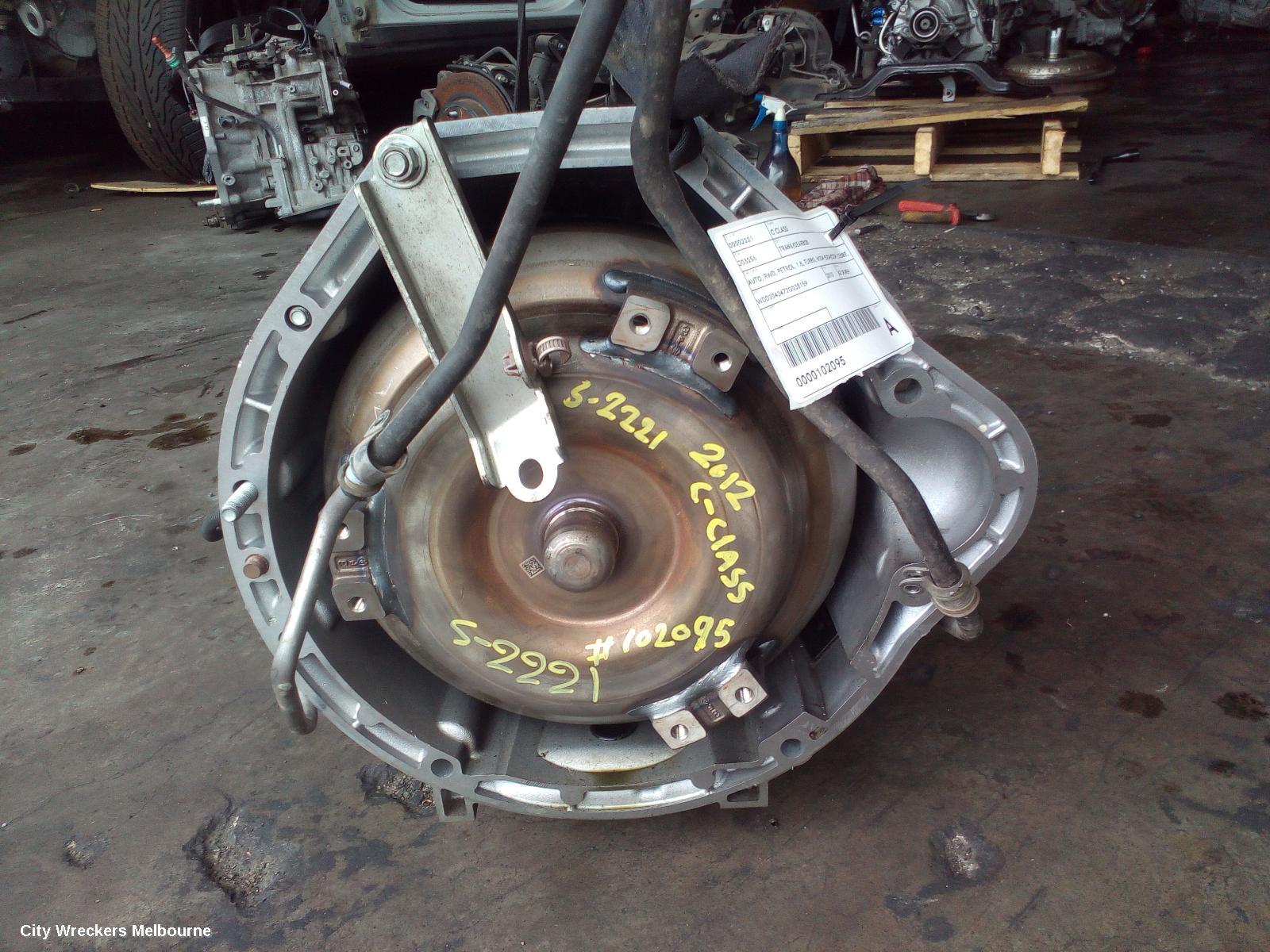MERCEDES C CLASS TRANS/GEARBOX, AUTO, RWD, PETROL, 1.8, TURBO, W204/S204/C204, C250BE, 722.997 CODE, 05/2011 - 01/2015