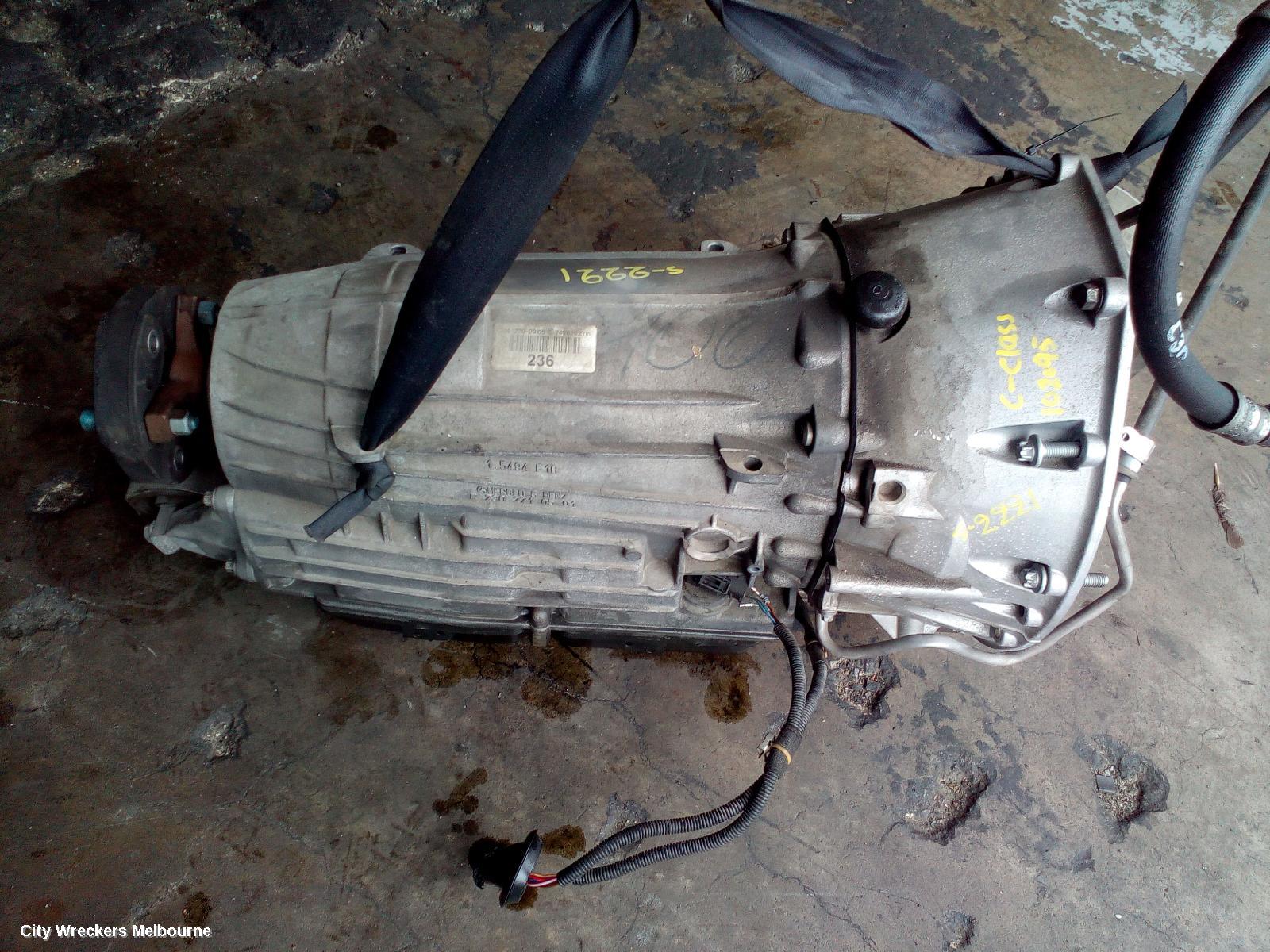 MERCEDES C CLASS TRANS/GEARBOX, AUTO, RWD, PETROL, 1.8, TURBO, W204/S204/C204, C250BE, 722.997 CODE, 05/2011 - 01/2015
