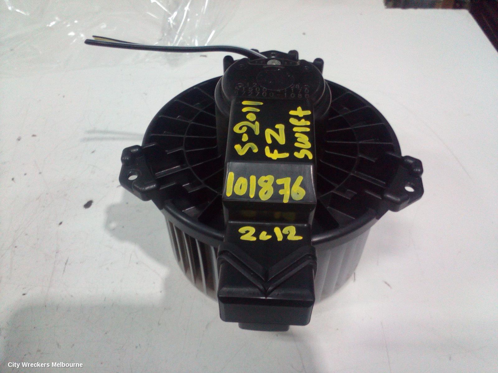 SUZUKI SWIFT HEATER FAN MOTOR, FZ, 08/2010 - 03/2017