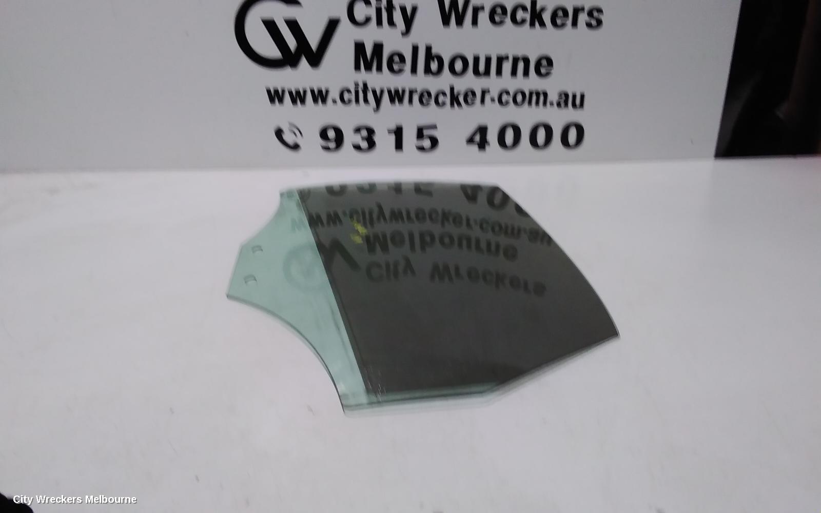 AUDI A3 LEFT REAR DOOR WINDOW, 8V, SEDAN, 11/2013 - 10/2020