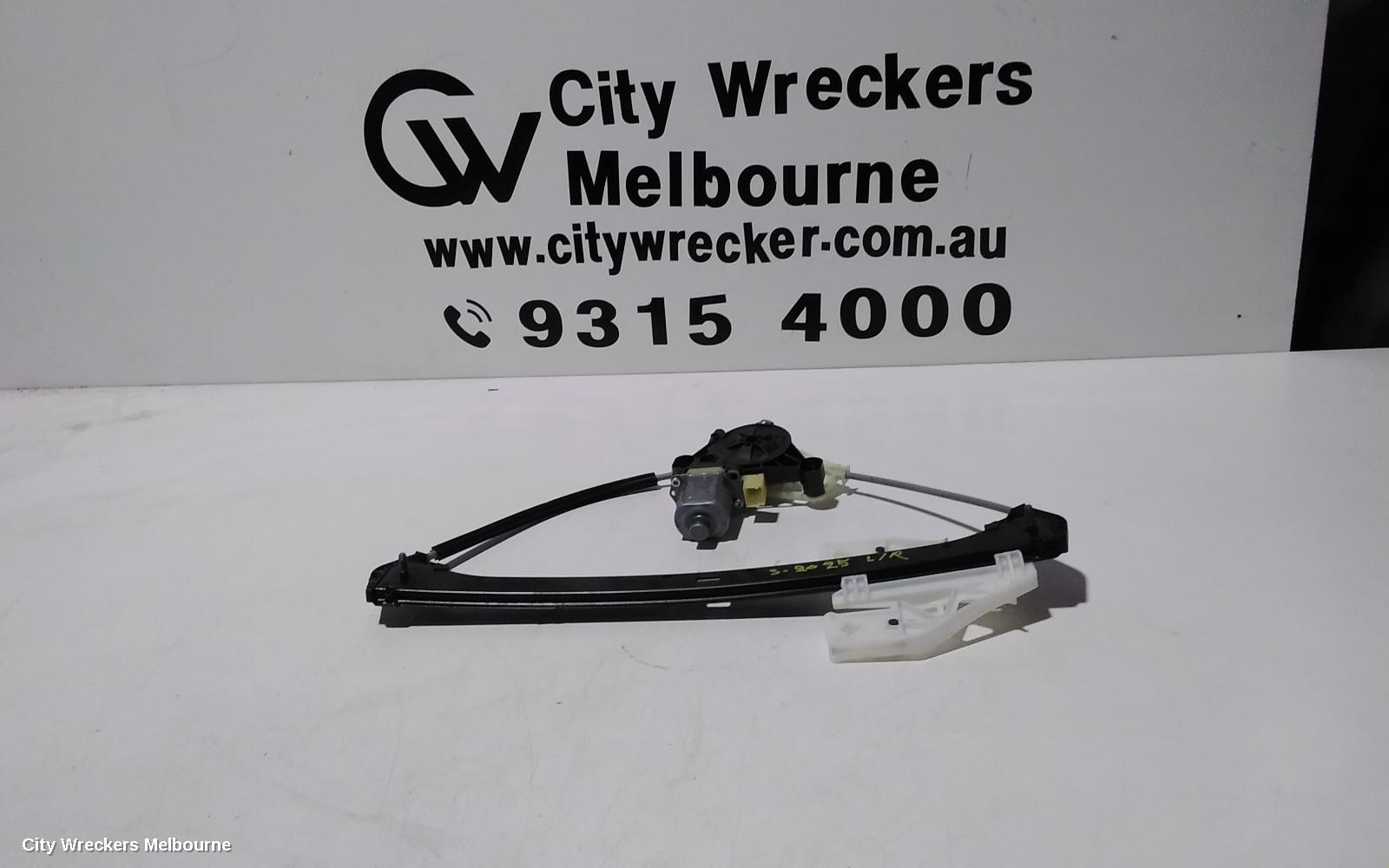 AUDI A3 LEFT REAR WND REG/MOTOR, 8V, 4DR SEDAN, 10/2013 - 10/2020