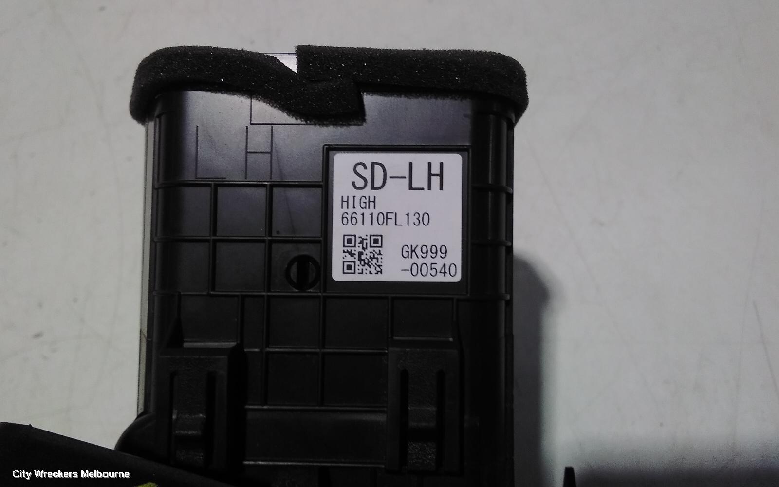 SUBARU XV, G5X, 03/2017 - 06/2023, LH DASH AIRVENT: 101949
