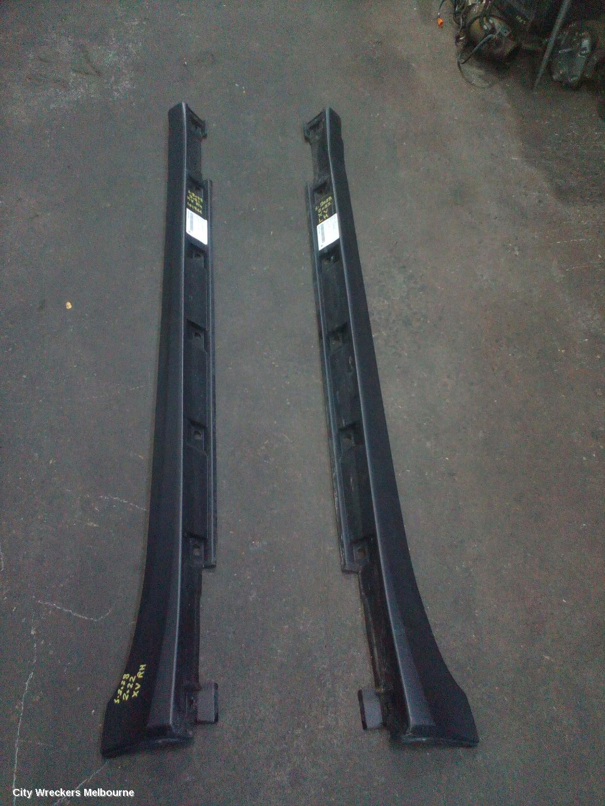 SUBARU XV SIDE STEP/SKIRT, G5X, 03/2017 - 06/2023