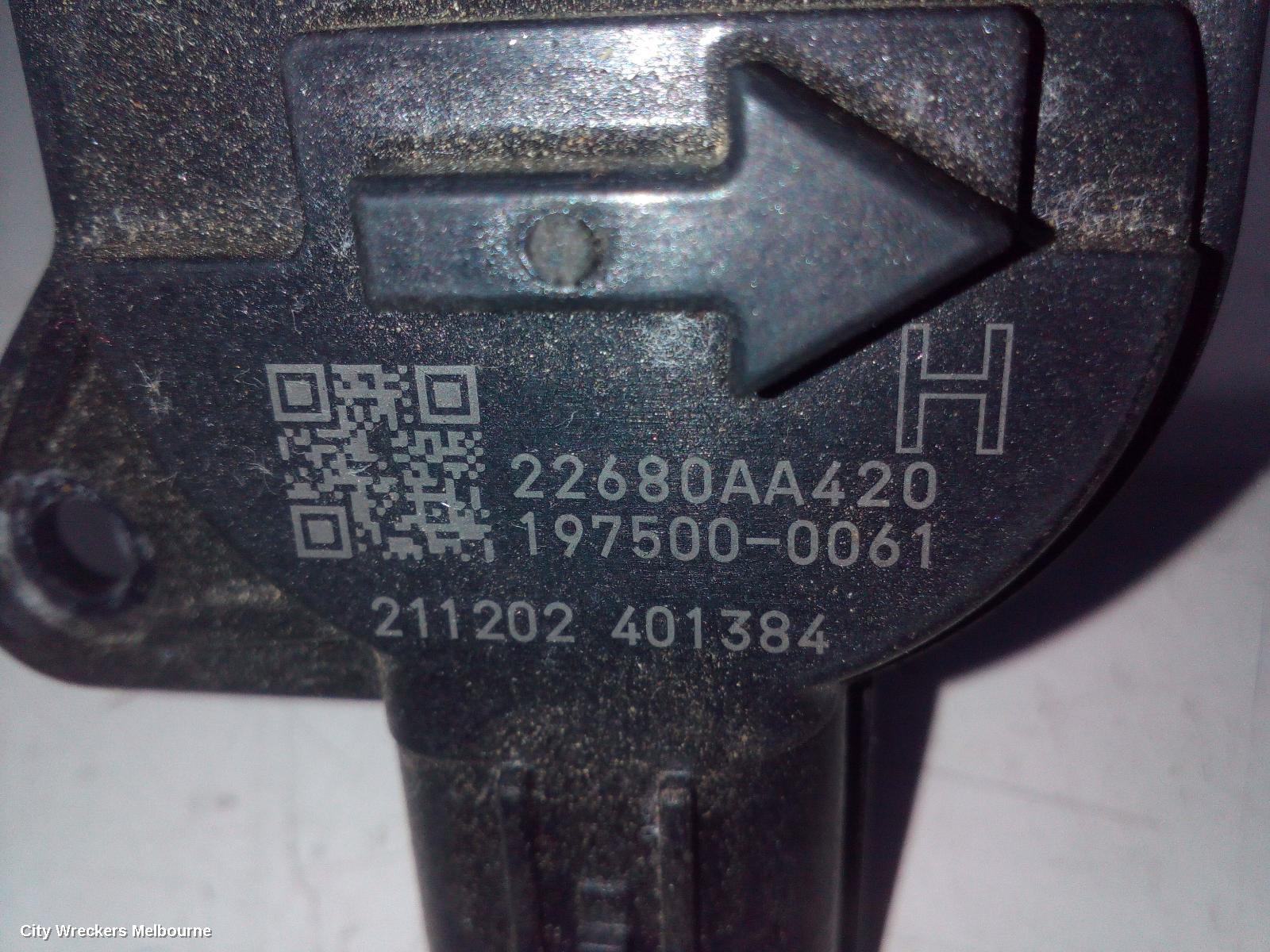 SUBARU XV AIR FLOW METER, G5X, PETROL, 2.0, 03/2017 - 06/2023