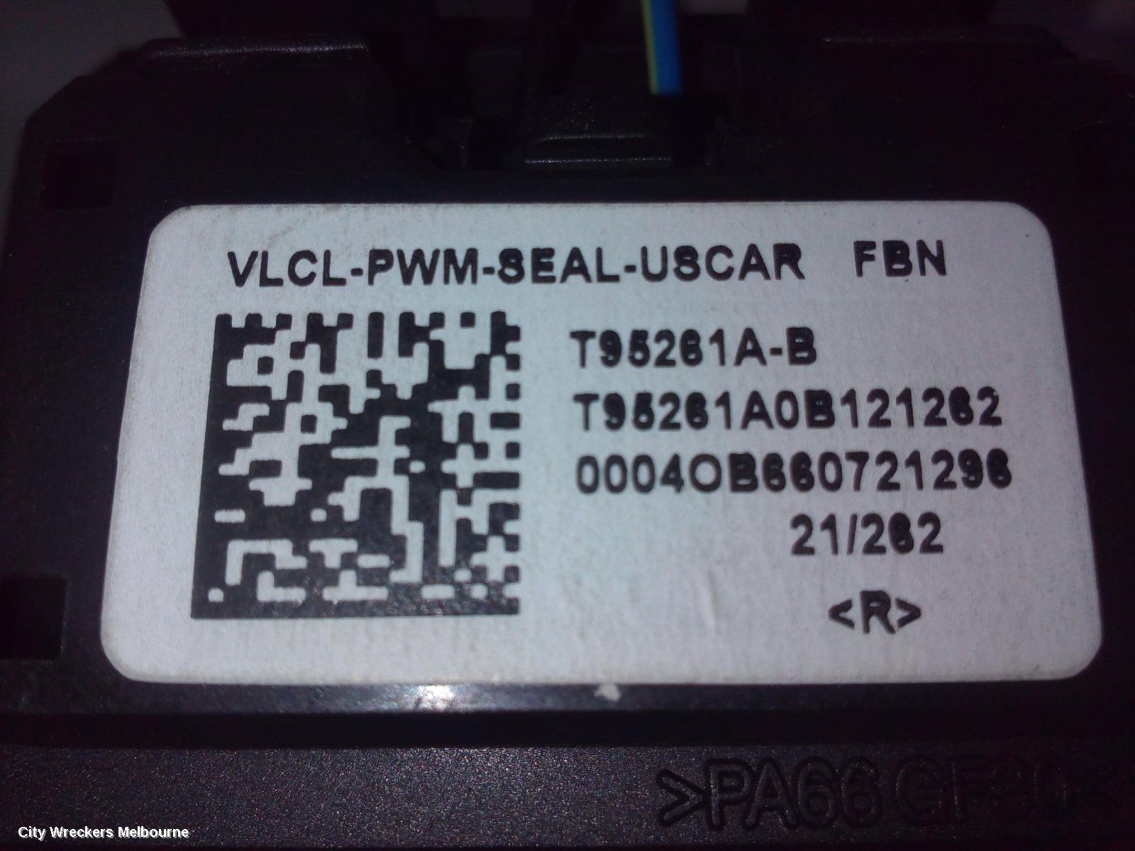 SUBARU XV FAN SPEED RESISTOR, G5X, 03/2017 - 06/2023