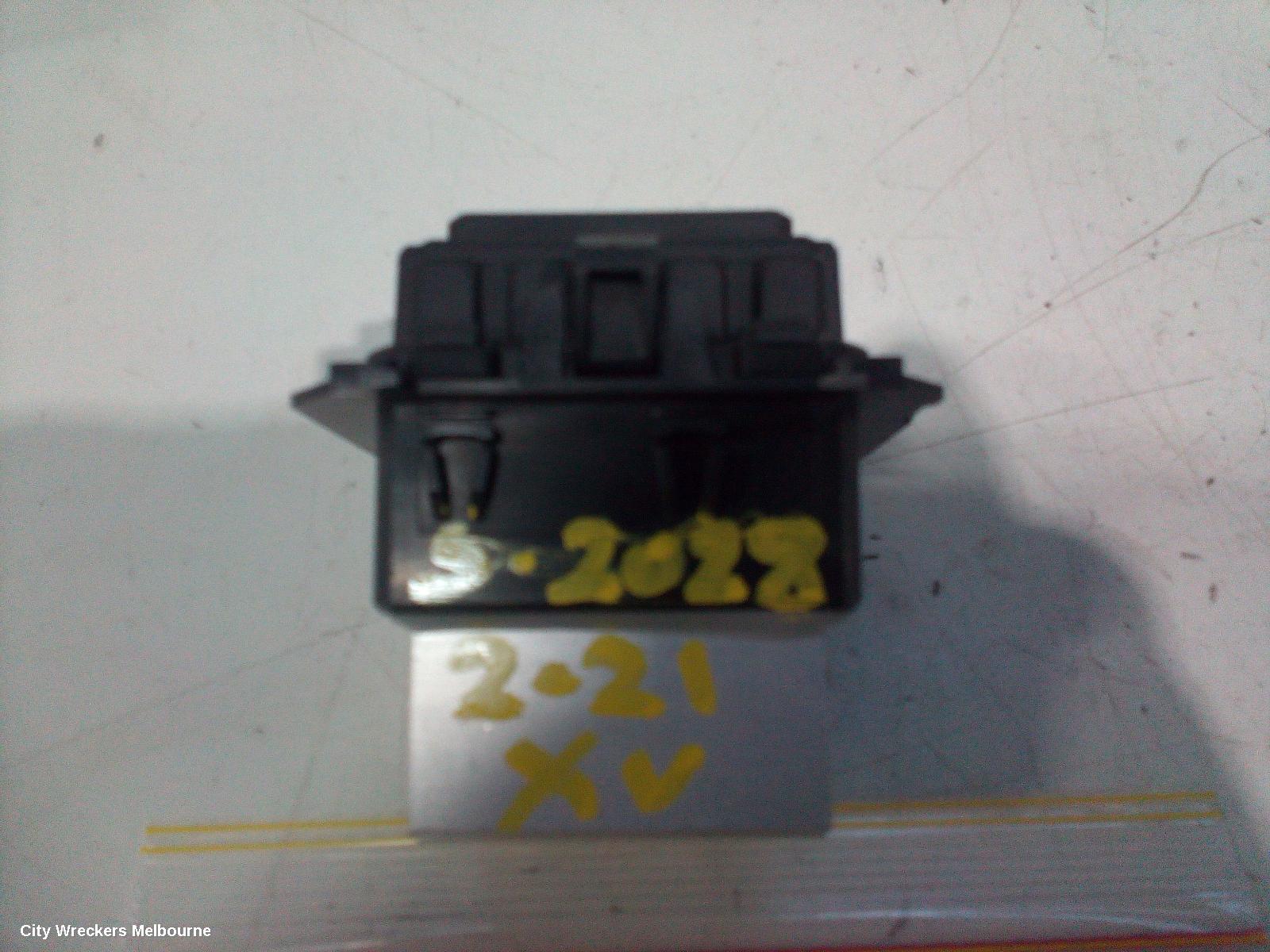 SUBARU XV FAN SPEED RESISTOR, G5X, 03/2017 - 06/2023