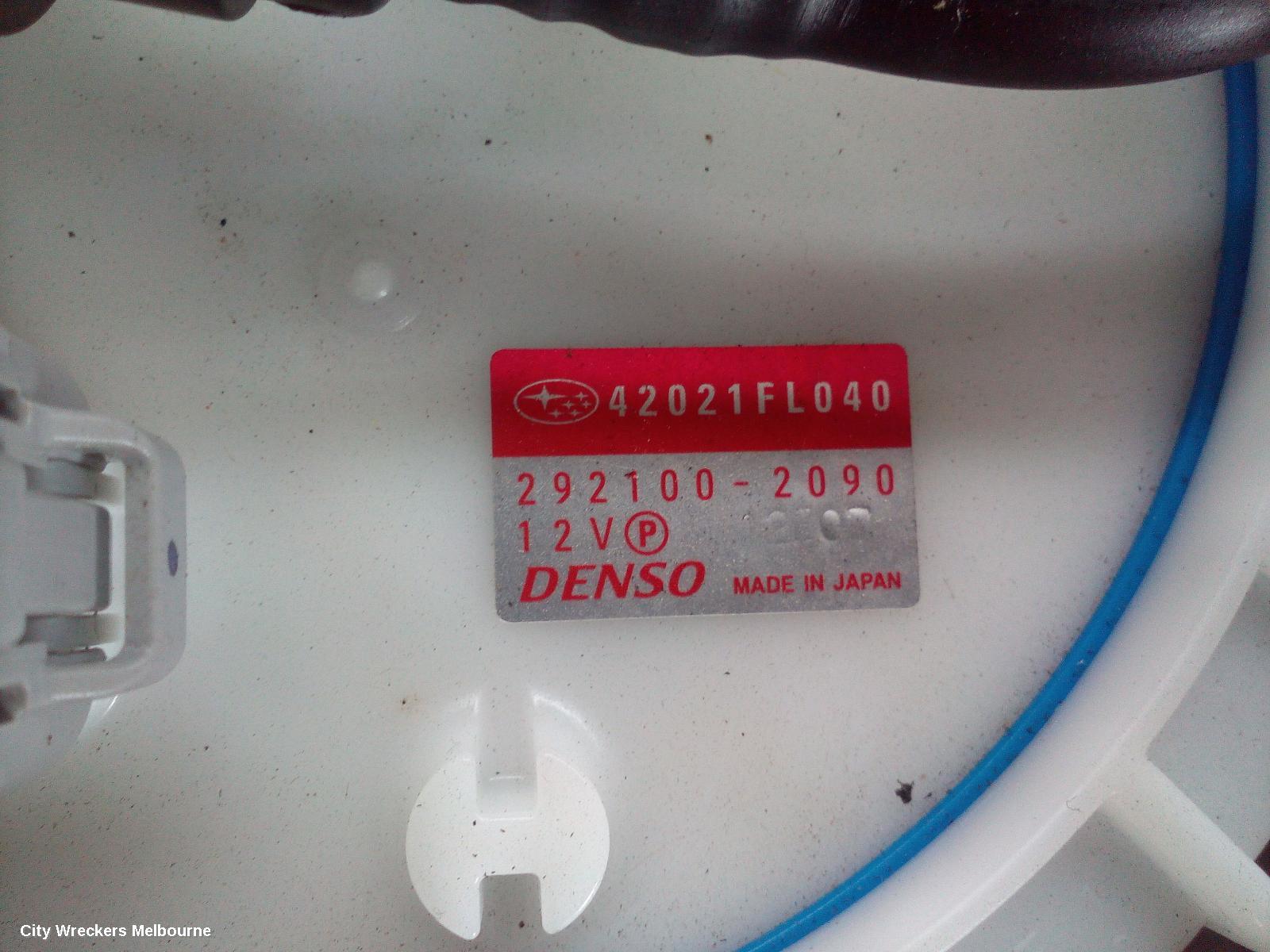 SUBARU XV FUEL PUMP, G5X, 03/2017 - 06/2023