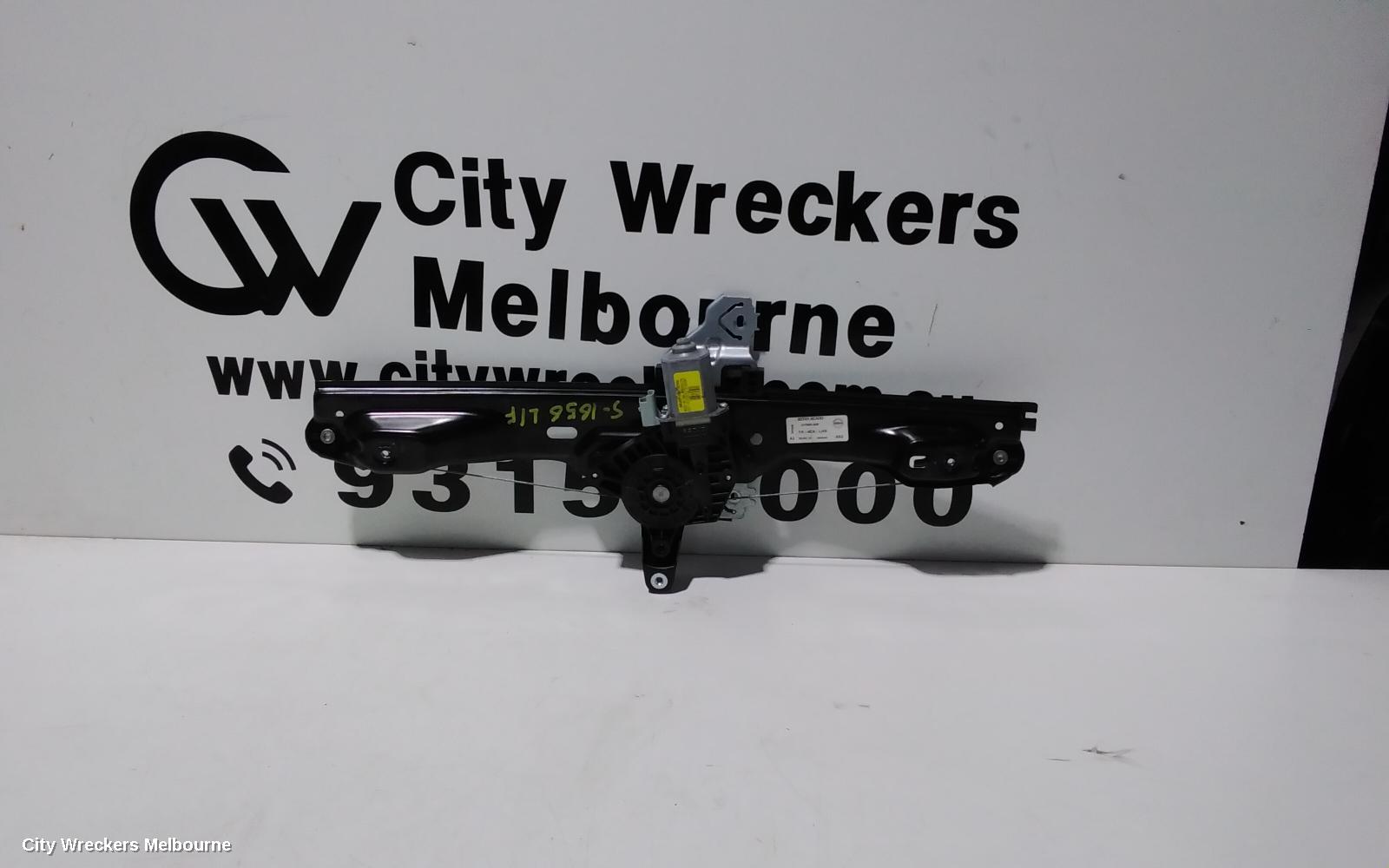 NISSAN QASHQAI LEFT FRONT WINDOW REG/MOTOR, J11, 12/2013 - 07/2021