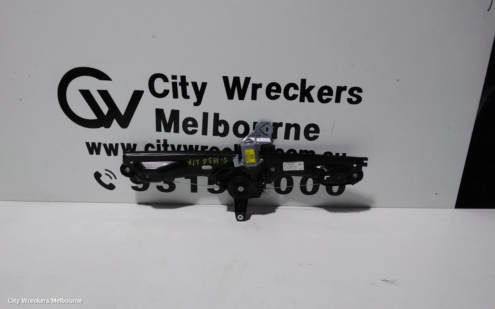 NISSAN QASHQAI LEFT FRONT WINDOW REG/MOTOR, J11, 12/2013 - 07/2021