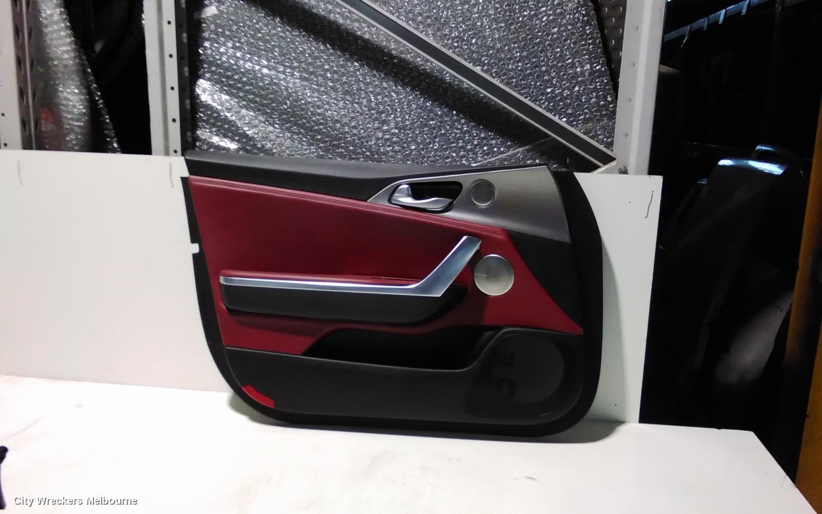KIA STINGER DOOR TRIM, LH FRONT, CK, 06/2017 - 04/2023
