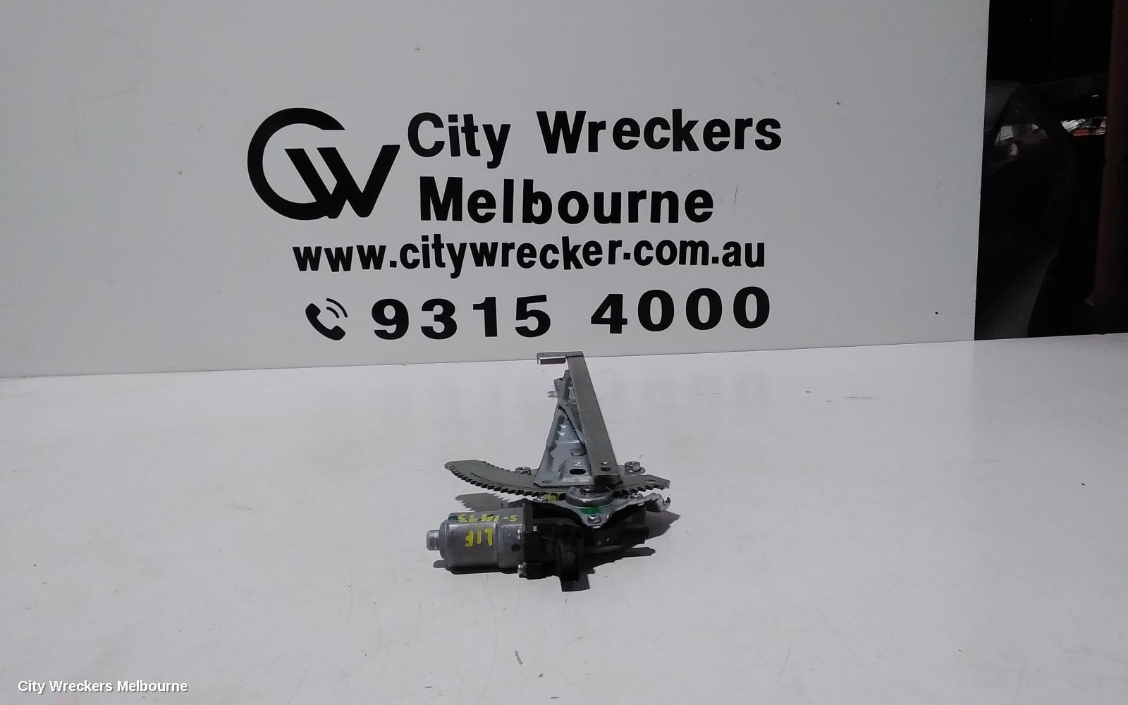 HONDA CIVIC LEFT FRONT WINDOW REG/MOTOR, 9TH GEN, HATCH (VIN SHHFK), 02/2012 - 04/2016
