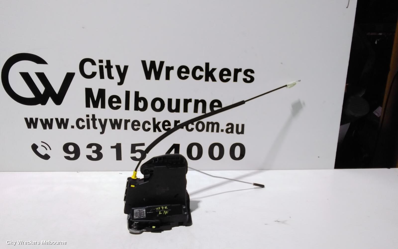 HOLDEN ASTRA DOOR/BOOT/GATE LOCK, LEFT FRONT DOOR LOCK, BK, 5DR HATCH/WAGON, 09/2016 ONWARDS