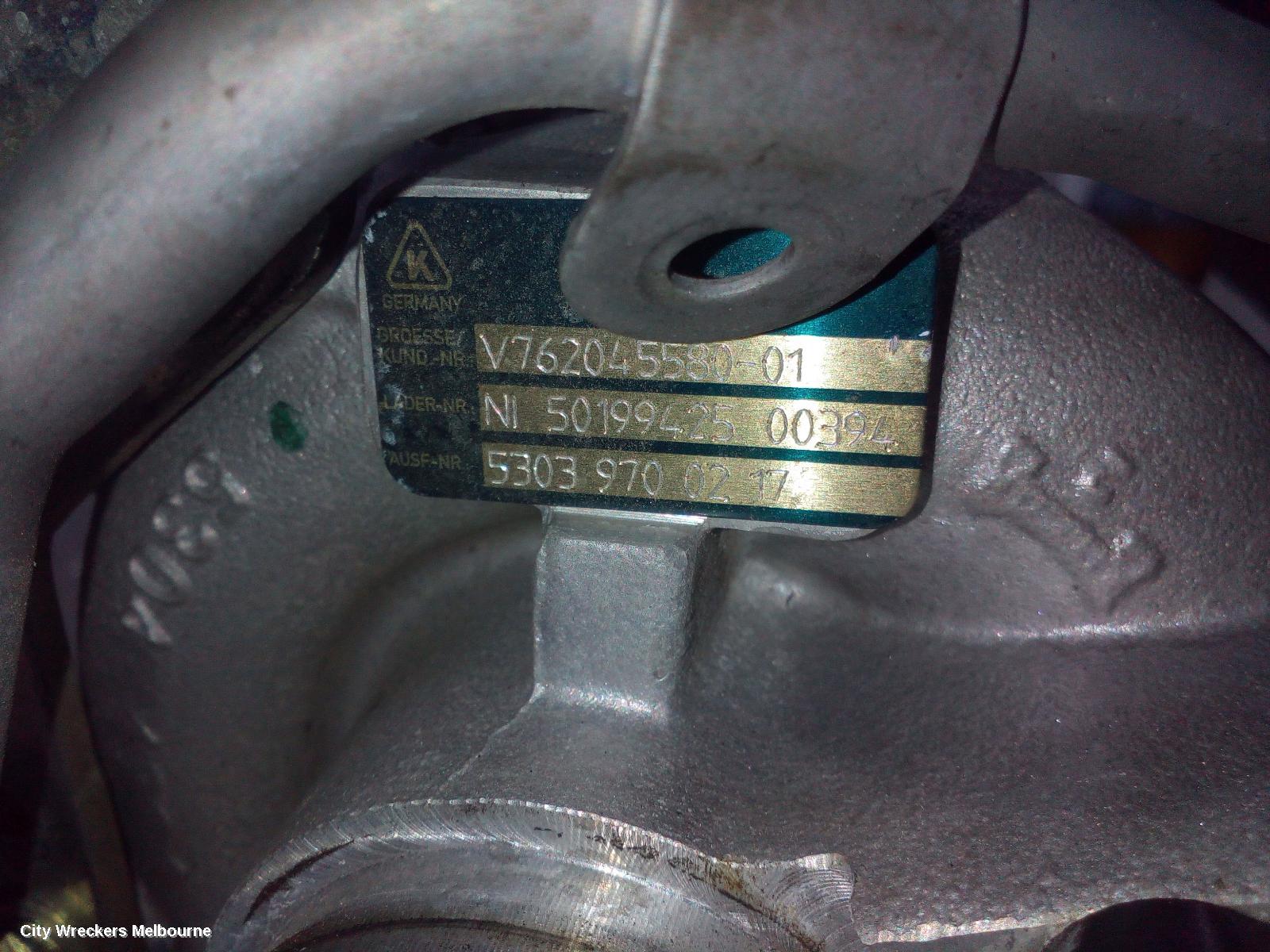 PEUGEOT 508 TURBO SUPERCHARGER, PETROL, 1.6, VIN VF38*5FV, 07/2011 - 02/2015