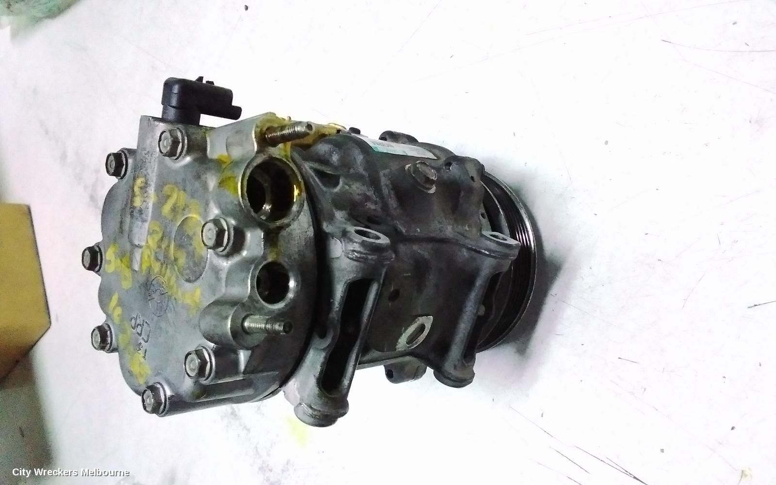 PEUGEOT 508 A/C COMPRESSOR, 1.6, PETROL, VIN VF38*5FV, SANDEN SD6C12 1367F, 07/2011 - 02/2015