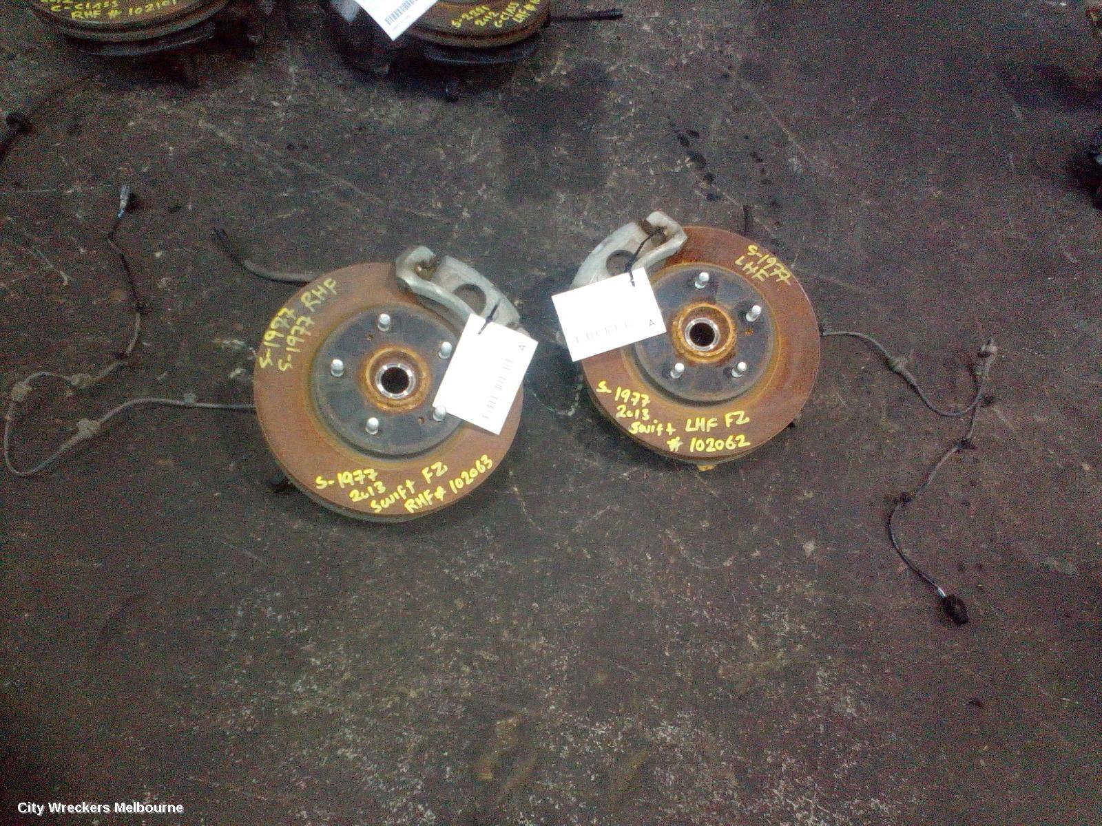 SUZUKI SWIFT LEFT FRONT HUB ASSEMBLY, FZ, 1.6, PETROL, SPORTS, 08/2010 - 03/2017