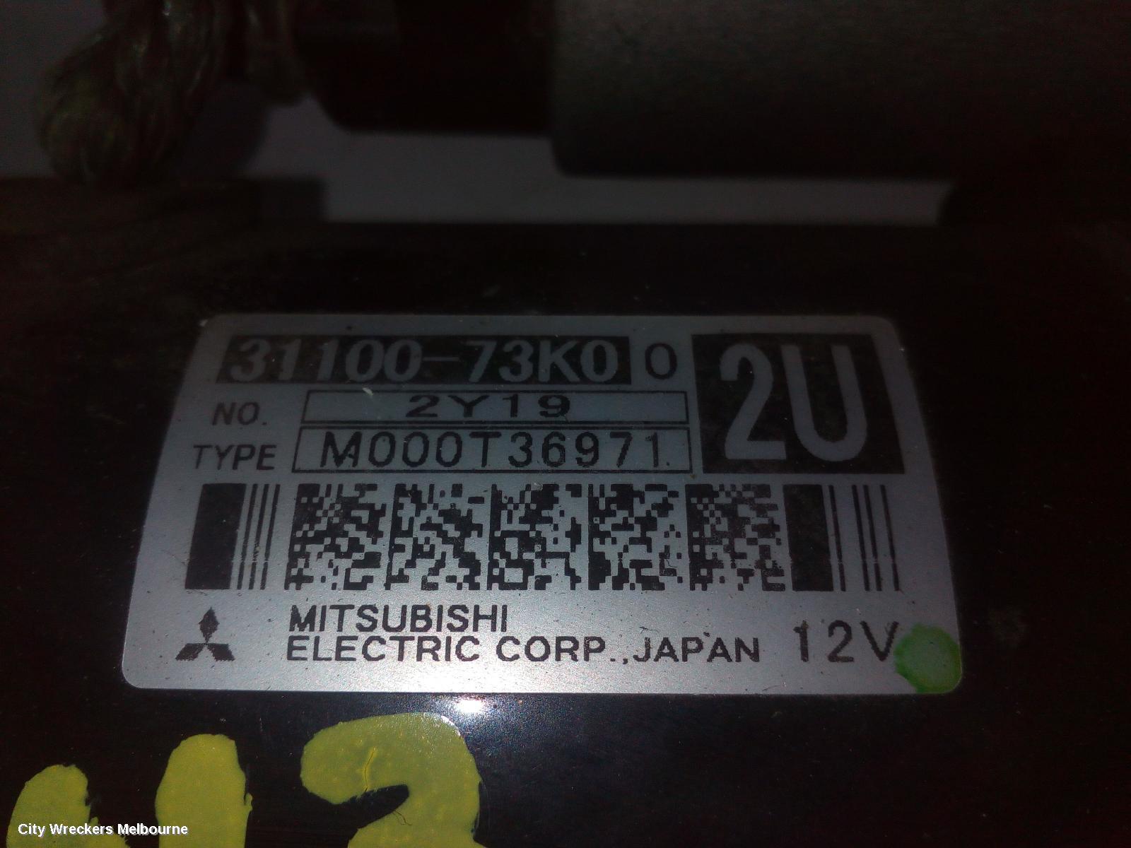 SUZUKI SWIFT STARTER, PETROL, 1.6, M16A, SPORTS, FZ, 08/2010 - 03/2017