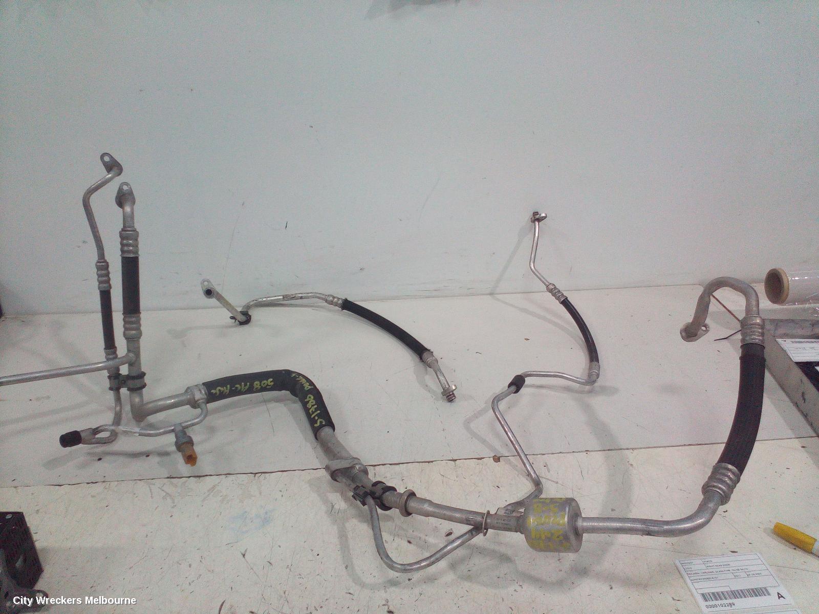PEUGEOT 508 A/C HOSES, 07/2011 - 12/2017
