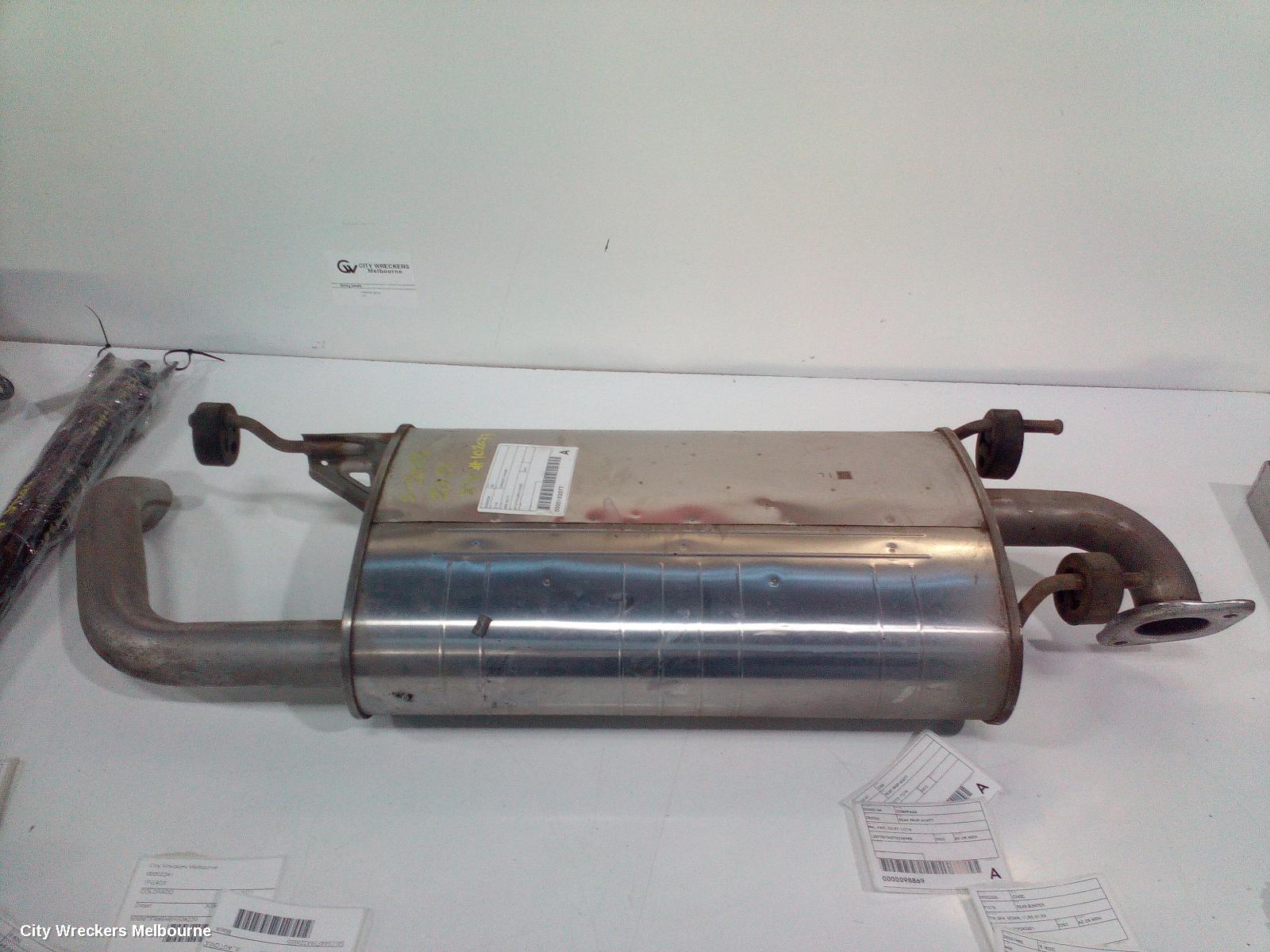 SUBARU XV EXHAUST SYSTEM, G5X, 03/2017 - 06/2023