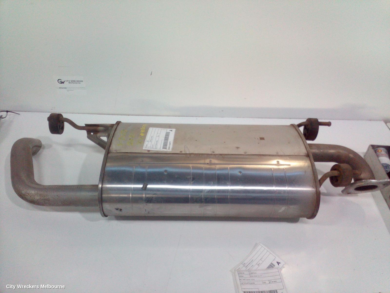 SUBARU XV EXHAUST SYSTEM, G5X, 03/2017 - 06/2023