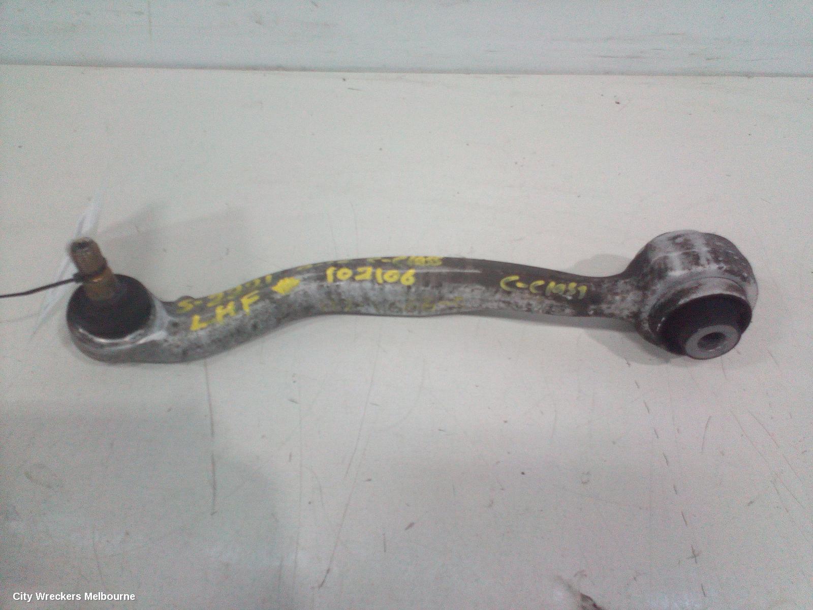 MERCEDES C CLASS LEFT FRONT LOWER CONTROL ARM, FRONT, AMG TYPE, C204/W204/S204, 07/2007 - 01/2015