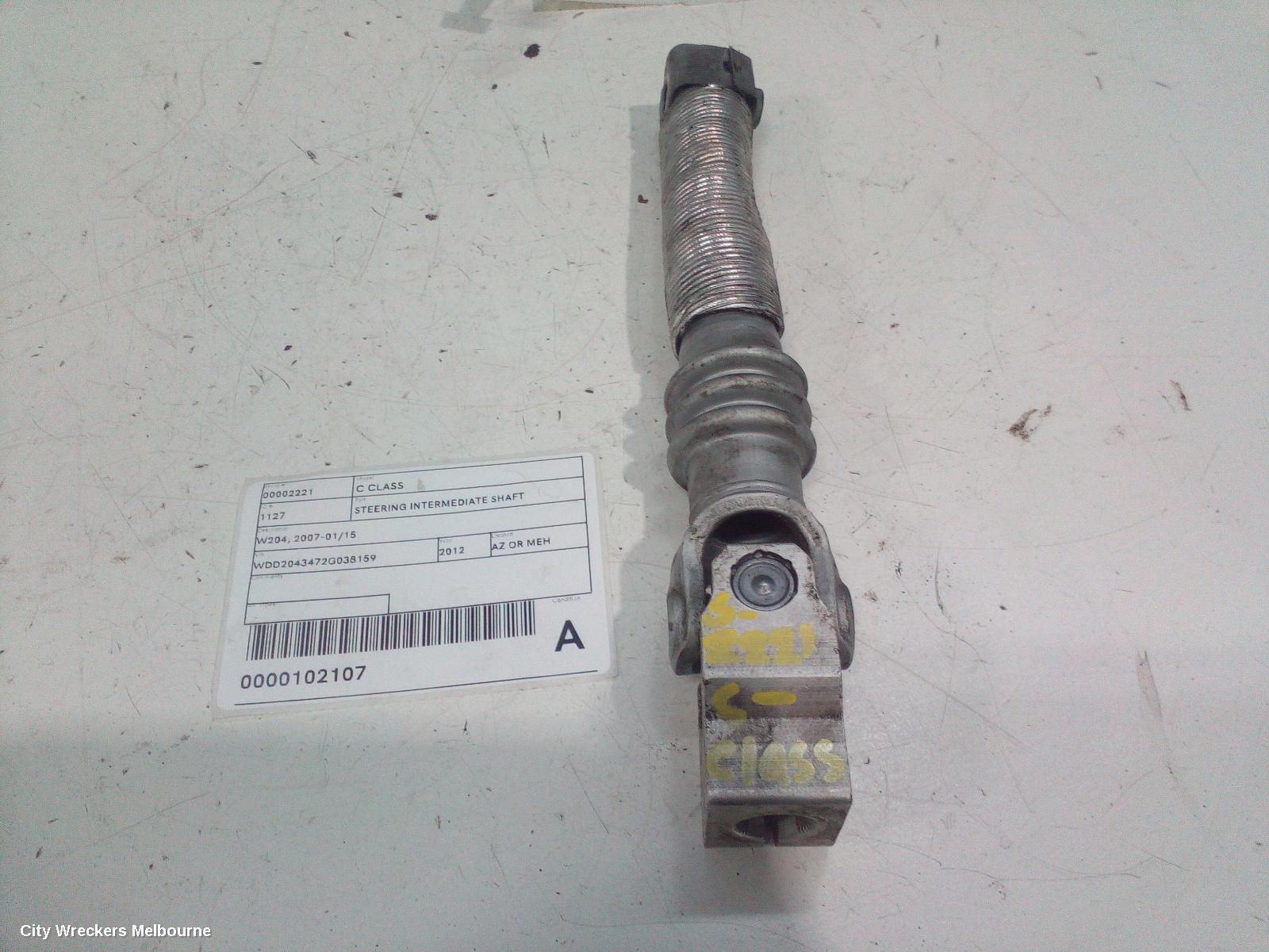 MERCEDES C CLASS STEERING INTERMEDIATE SHAFT, W204, 2007-01/2015