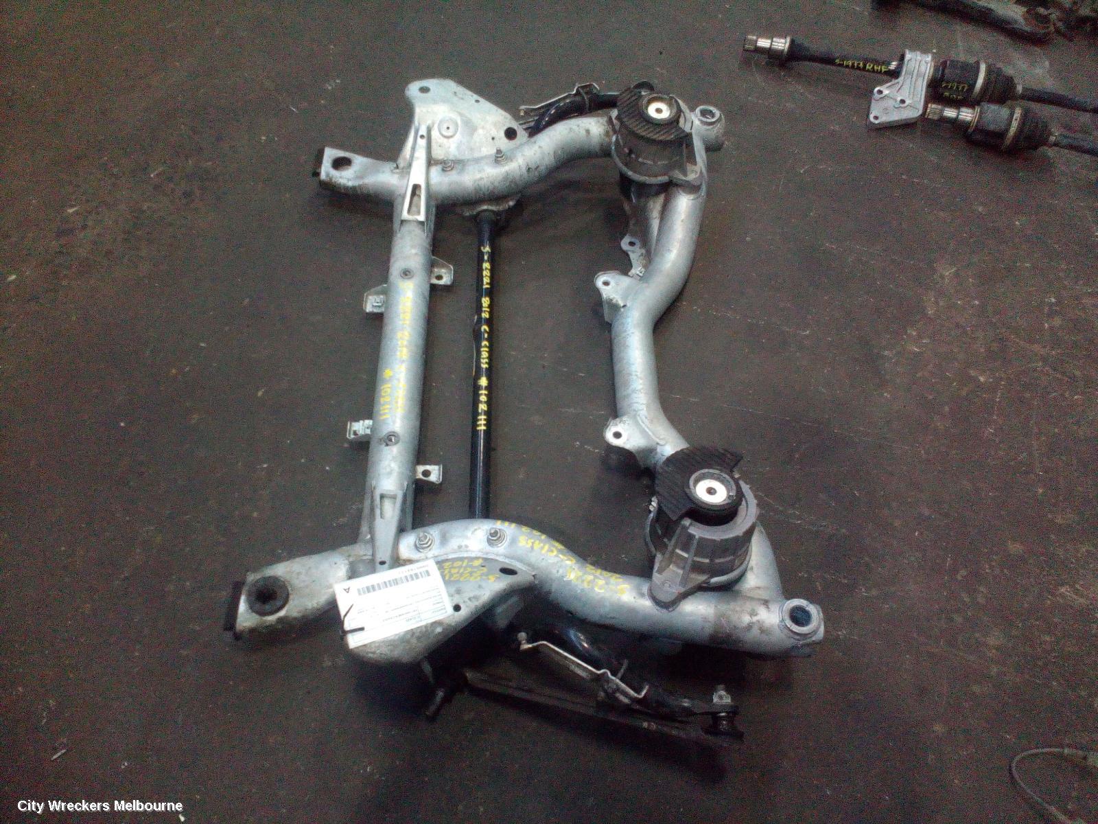 MERCEDES C CLASS FRT XMEMBER/CRADLE, W204/S204/C204, CROSSMEMBER, NON ELECTRIC POWER STEERING TYPE, 05/2011 - 01/2015