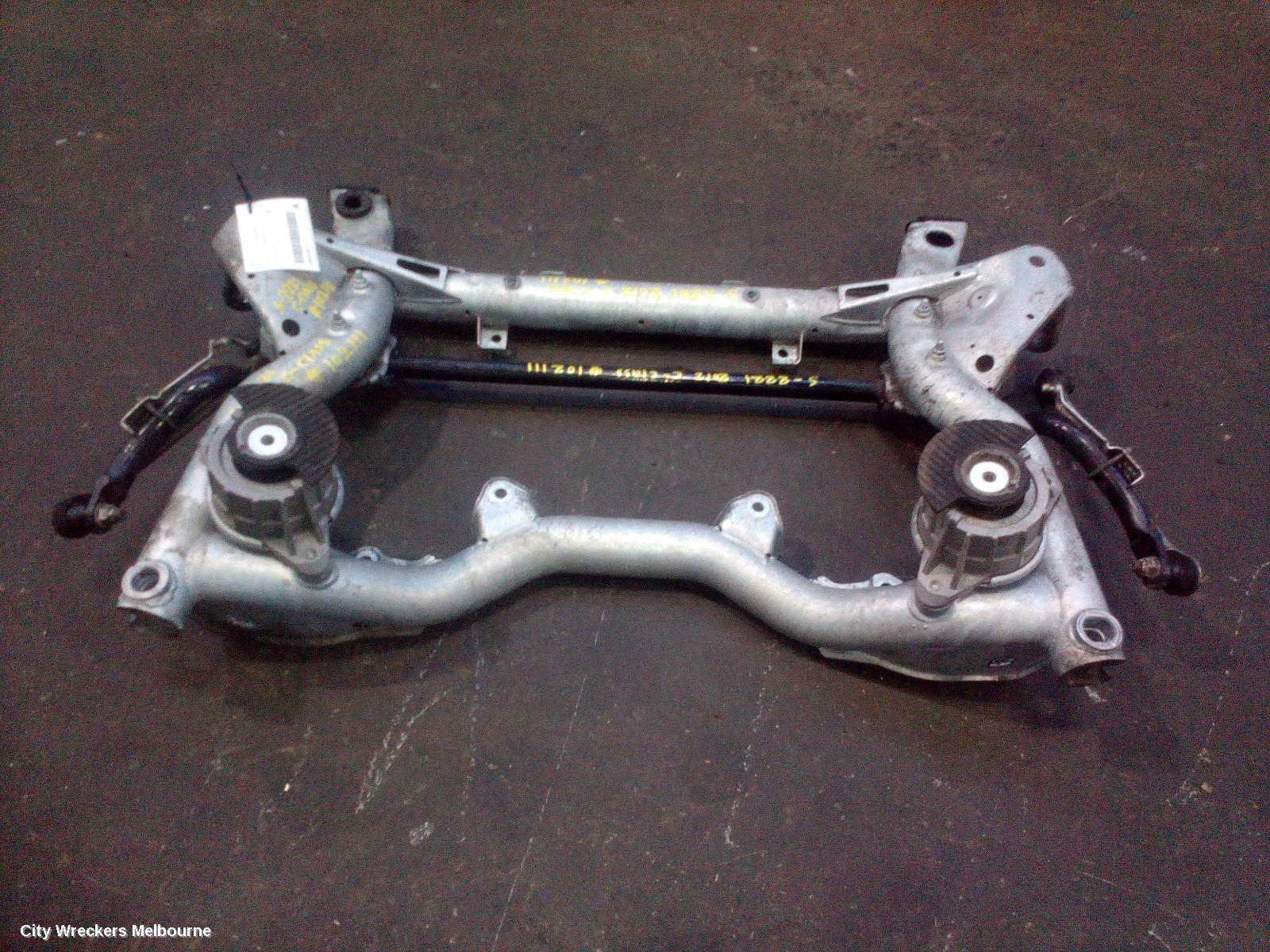 MERCEDES C CLASS FRT XMEMBER/CRADLE, W204/S204/C204, CROSSMEMBER, NON ELECTRIC POWER STEERING TYPE, 05/2011 - 01/2015