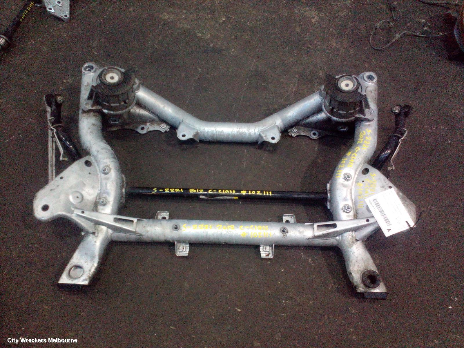 MERCEDES C CLASS FRT XMEMBER/CRADLE, W204/S204/C204, CROSSMEMBER, NON ELECTRIC POWER STEERING TYPE, 05/2011 - 01/2015