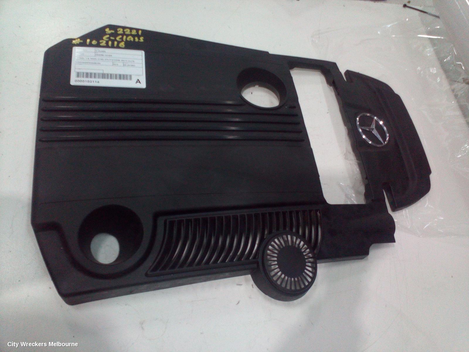 MERCEDES C CLASS ENGINE COVER, PETROL, 1.6, W204, C180, 274.910 CODE, 09/2012 - 01/2015