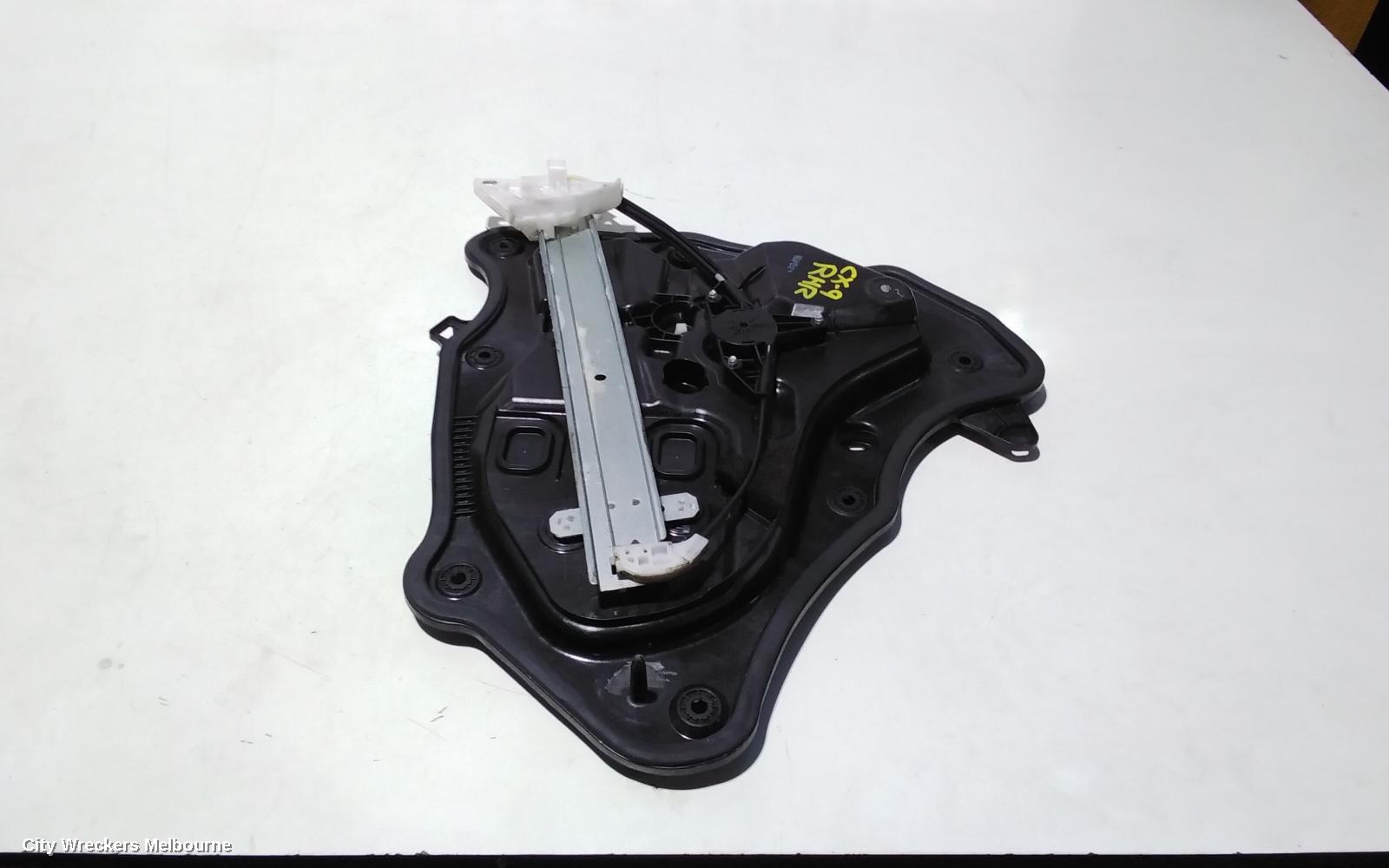 MAZDA CX9 RIGHT REAR WND REG/MOTOR, TC, 07/2016 ONWARDS