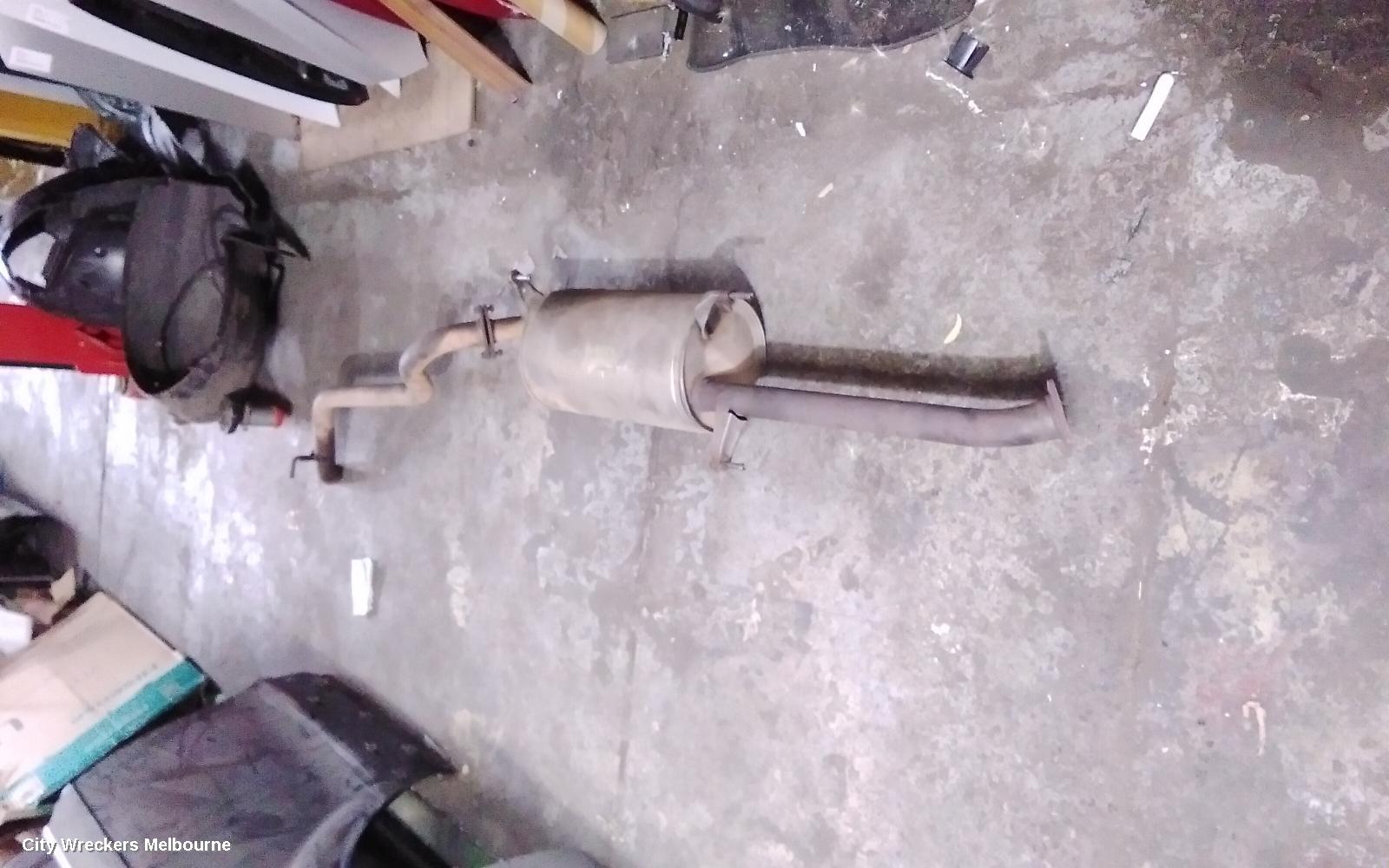 TOYOTA HIACE EXHAUST SYSTEM, TRH/KDH 03/2005 - 04/2019