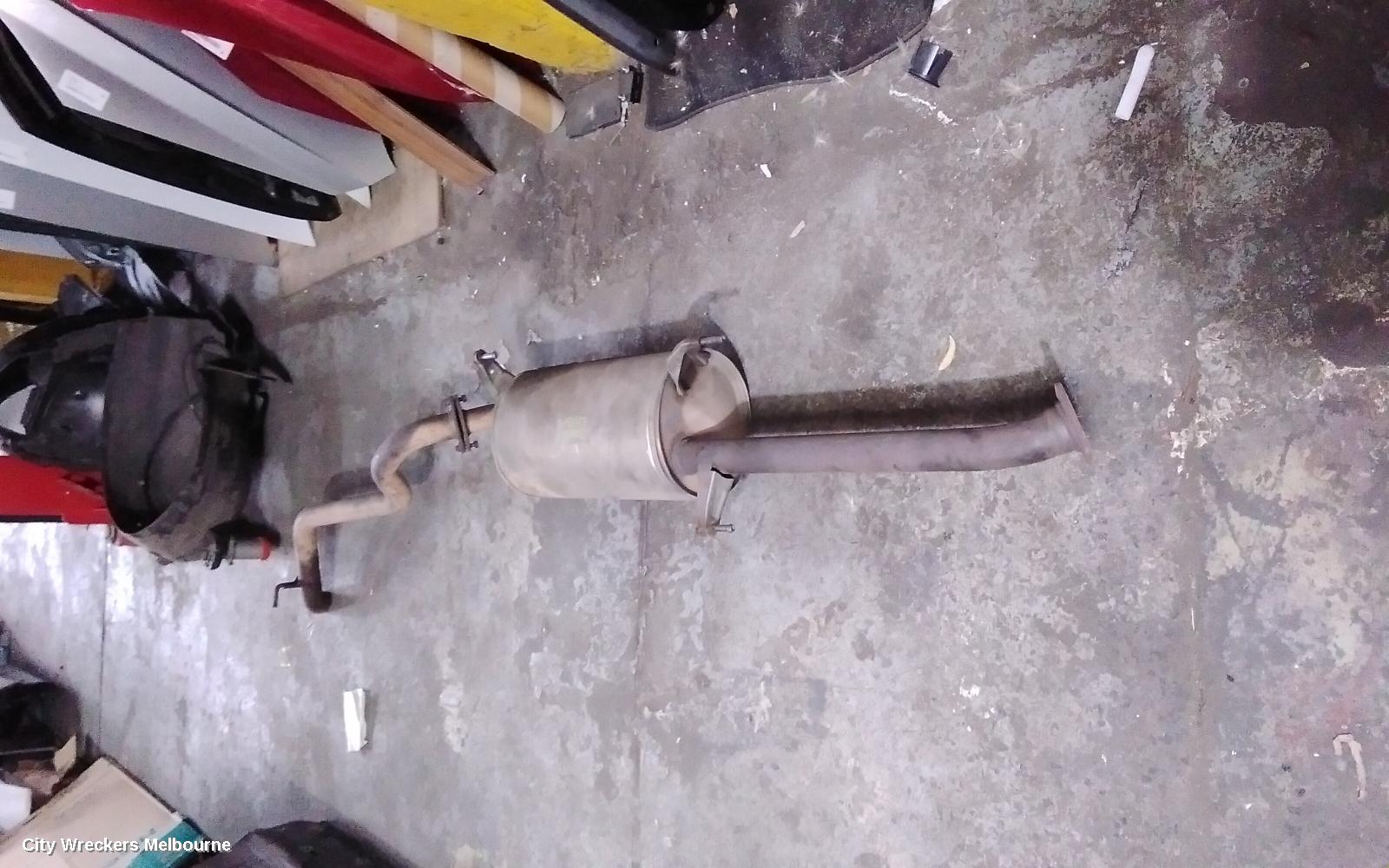 TOYOTA HIACE EXHAUST SYSTEM, TRH/KDH 03/2005 - 04/2019