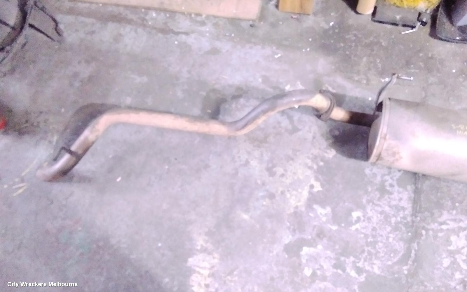 TOYOTA HIACE EXHAUST SYSTEM, TRH/KDH 03/2005 - 04/2019