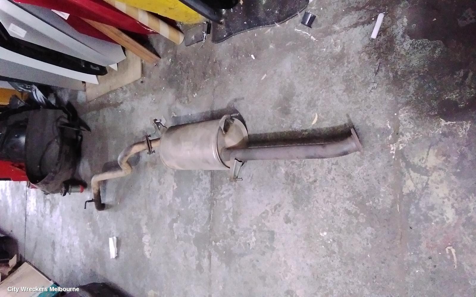 TOYOTA HIACE EXHAUST SYSTEM, TRH/KDH 03/2005 - 04/2019