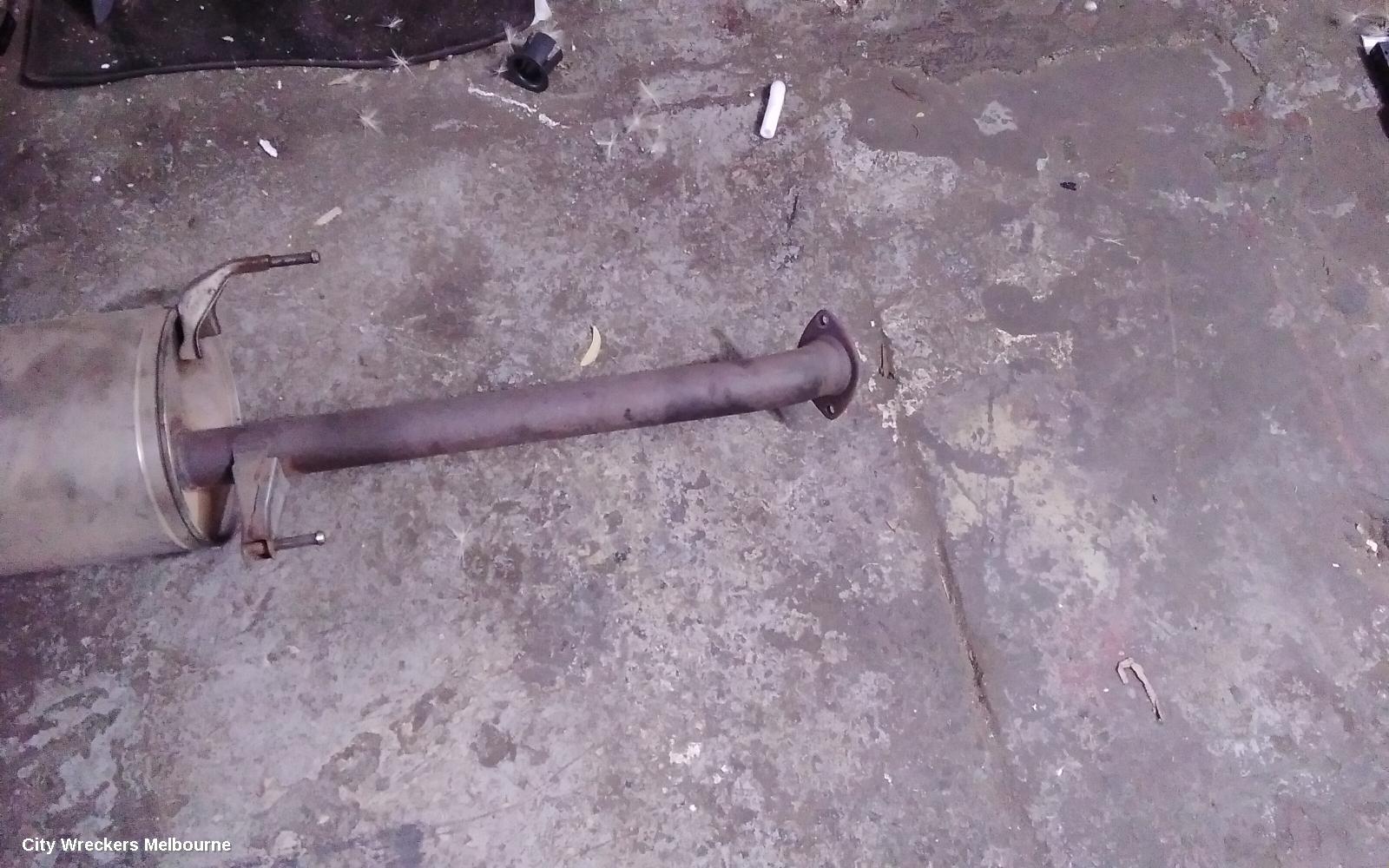 TOYOTA HIACE EXHAUST SYSTEM, TRH/KDH 03/2005 - 04/2019