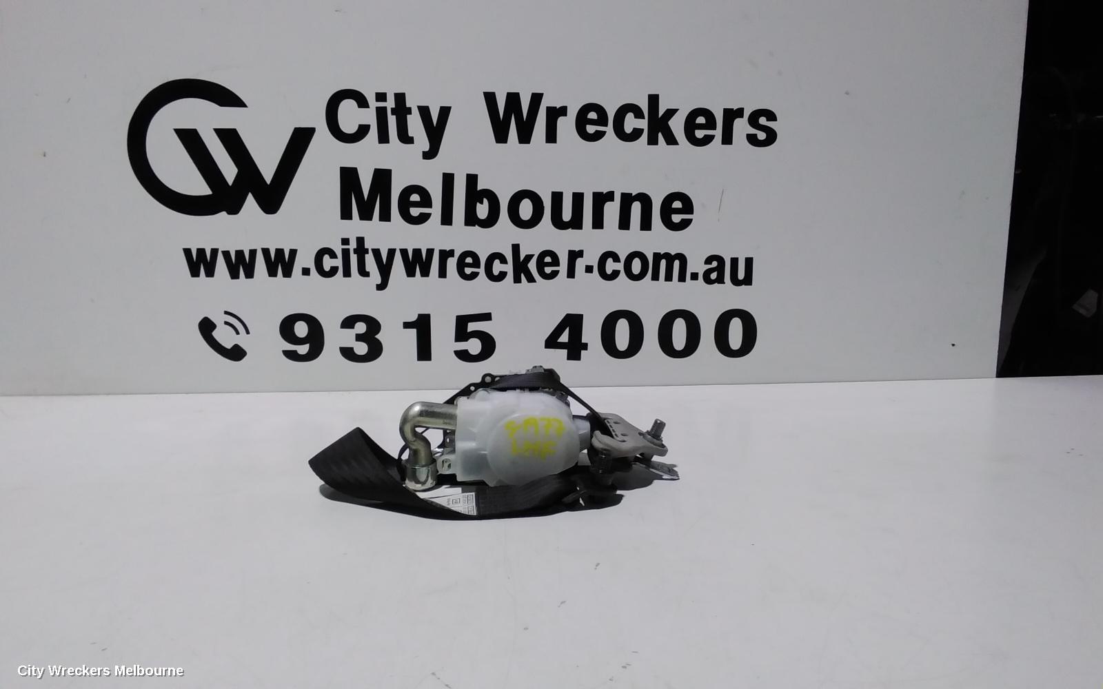 SUZUKI SWIFT SEATBELT/STALK, LH FRONT, SEAT BELT ONLY, FZ, 08/2010 - 03/2017