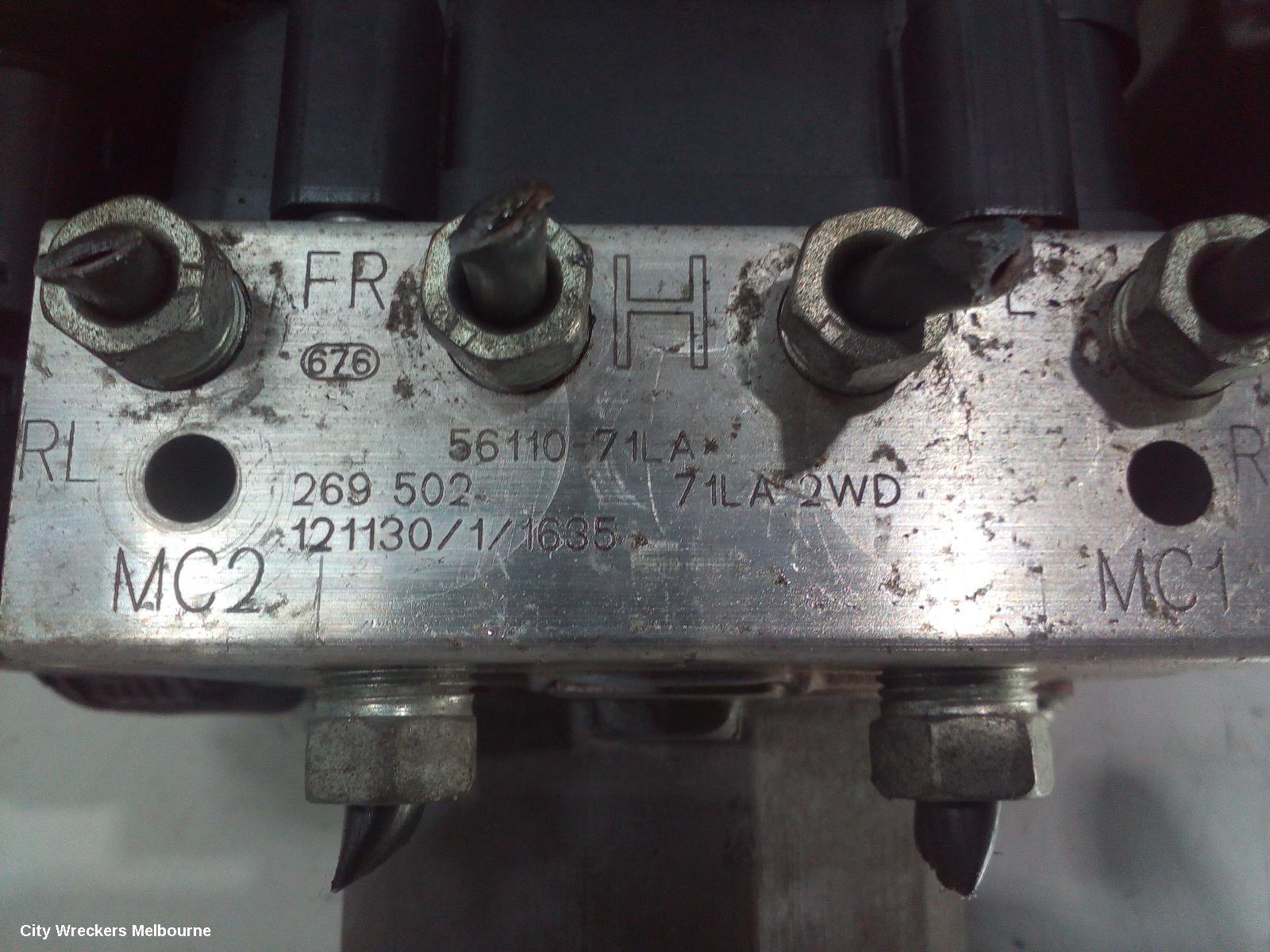 SUZUKI SWIFT ABS PUMP/MODULATOR, FZ, 08/2010 - 03/2017
