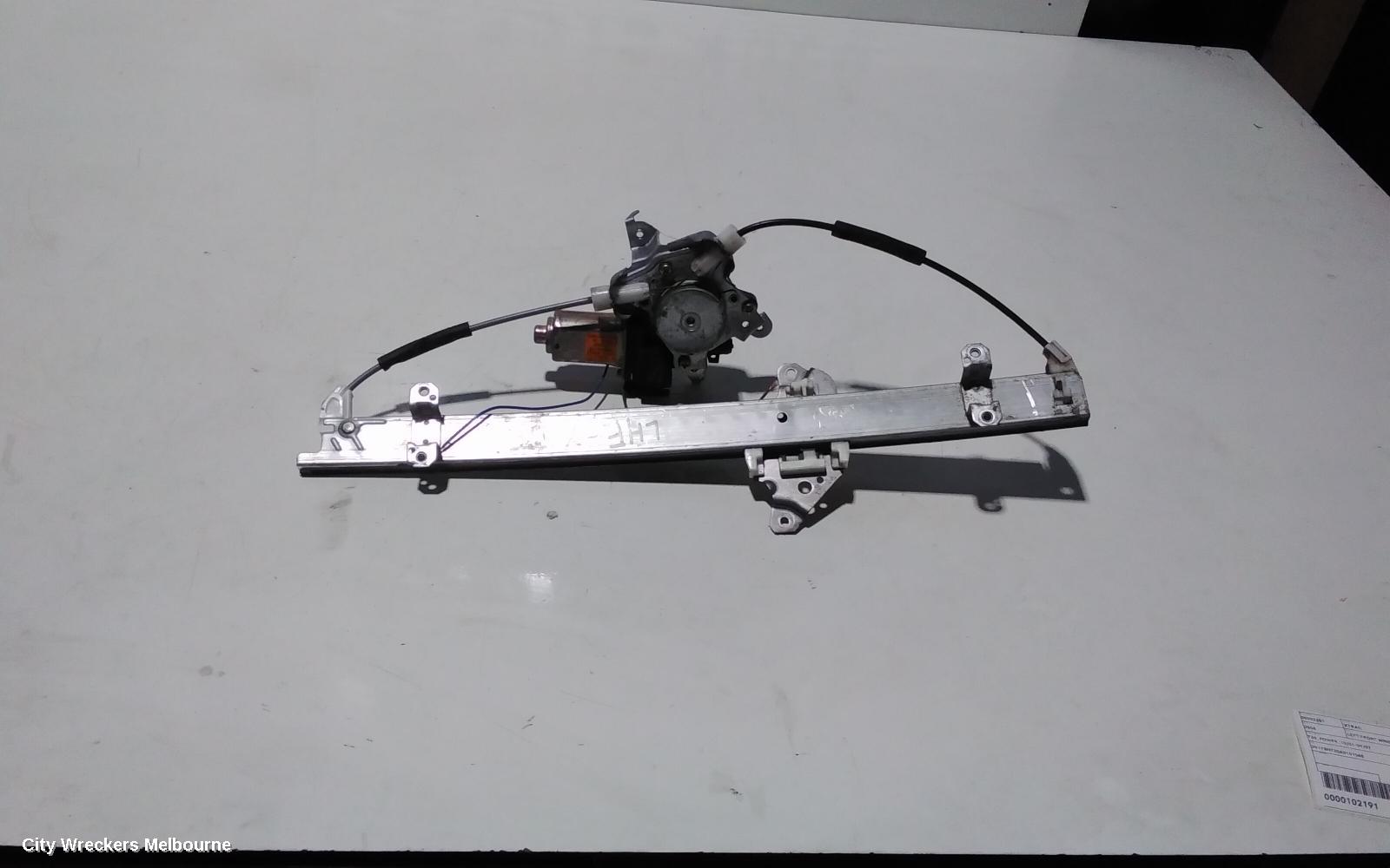 NISSAN XTRAIL LEFT FRONT WINDOW REG/MOTOR, T30, POWER, 10/2001 - 09/2007