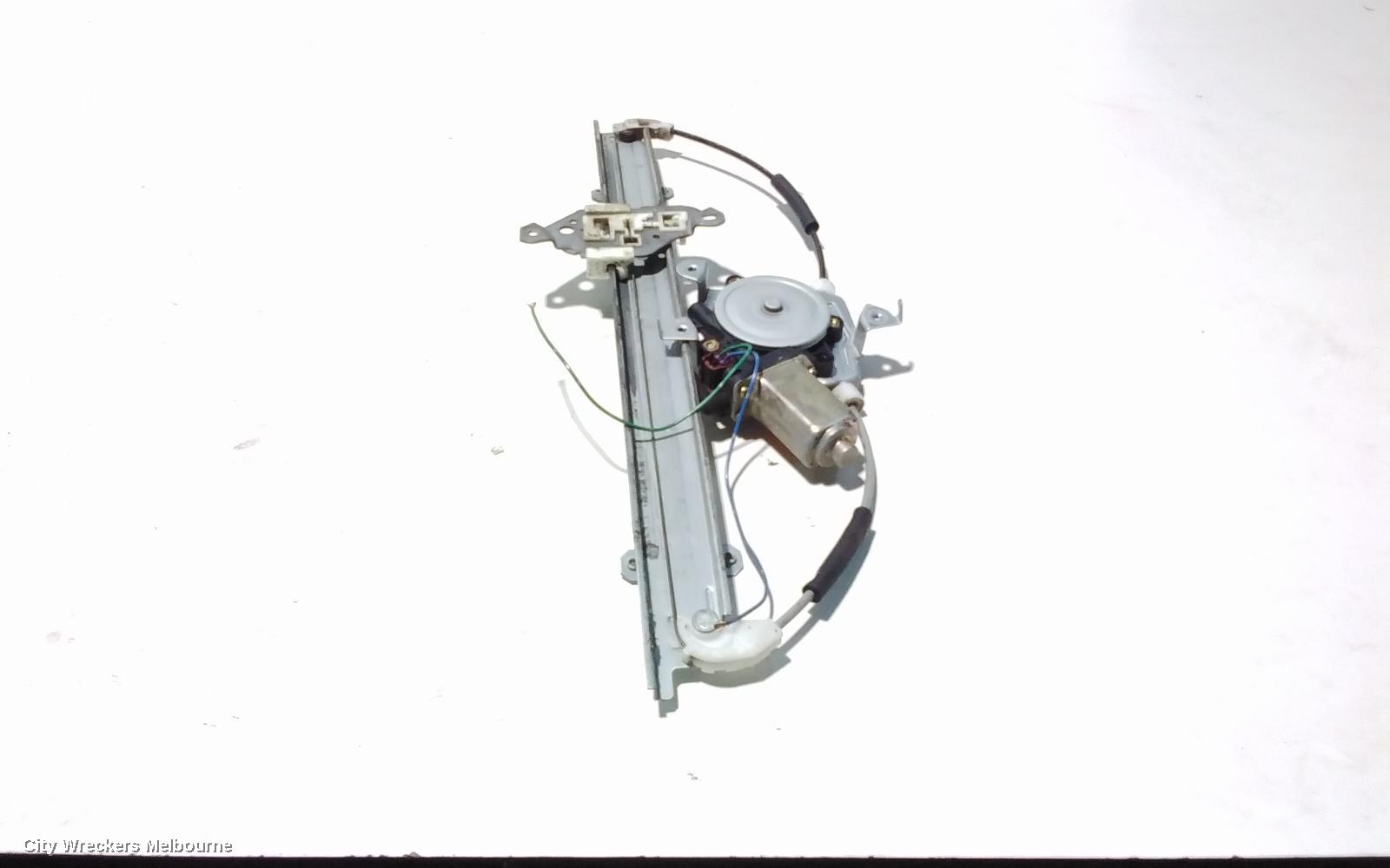 NISSAN XTRAIL LEFT FRONT WINDOW REG/MOTOR, T30, POWER, 10/2001 - 09/2007