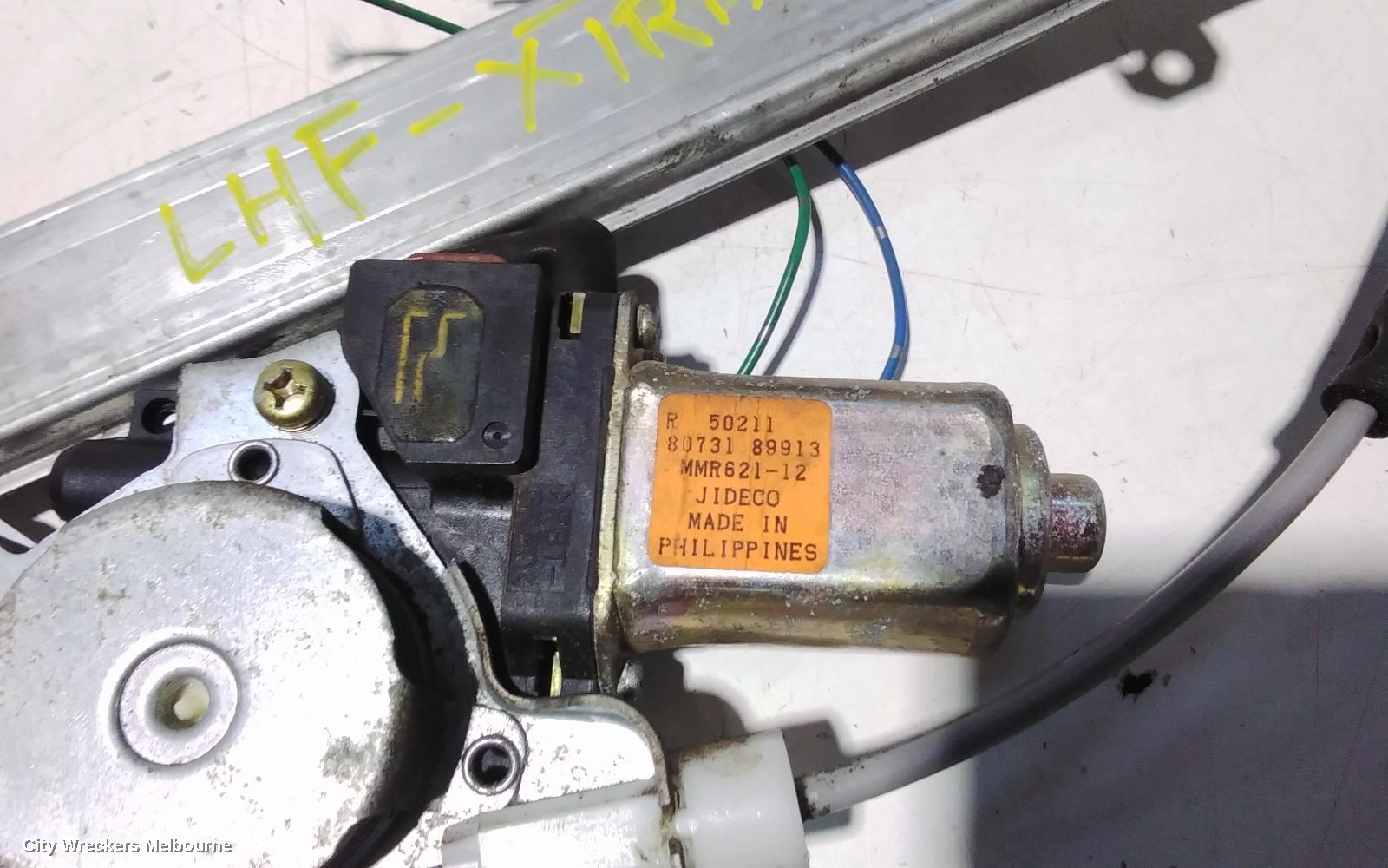 NISSAN XTRAIL LEFT FRONT WINDOW REG/MOTOR, T30, POWER, 10/2001 - 09/2007