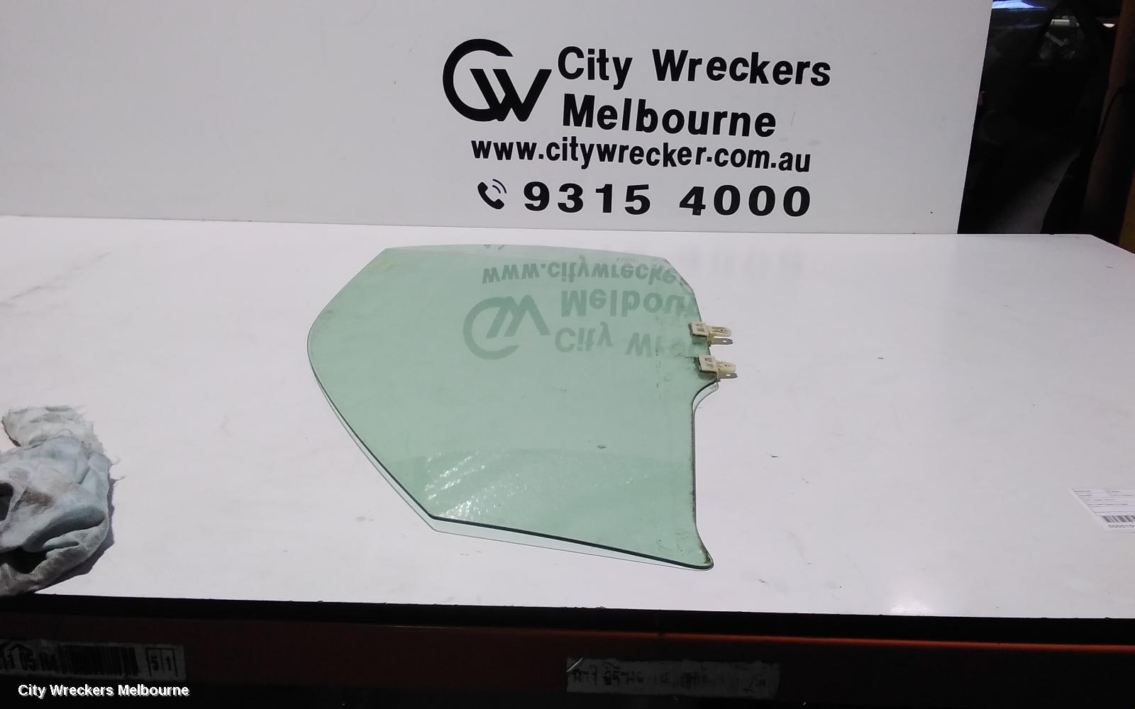 NISSAN XTRAIL LEFT FRONT DOOR WINDOW, T30, 10/2001 - 09/2007