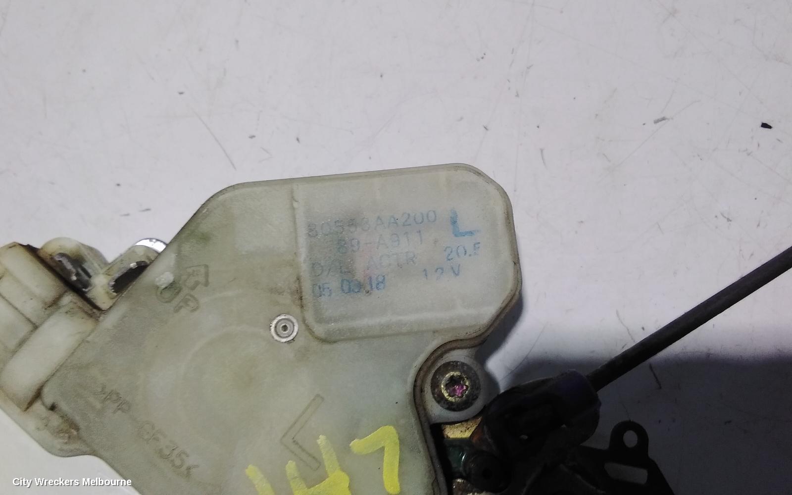 NISSAN XTRAIL DOOR/BOOT/GATE LOCK, LEFT FRONT DOOR LOCK, T30, 10/2001 - 09/2007