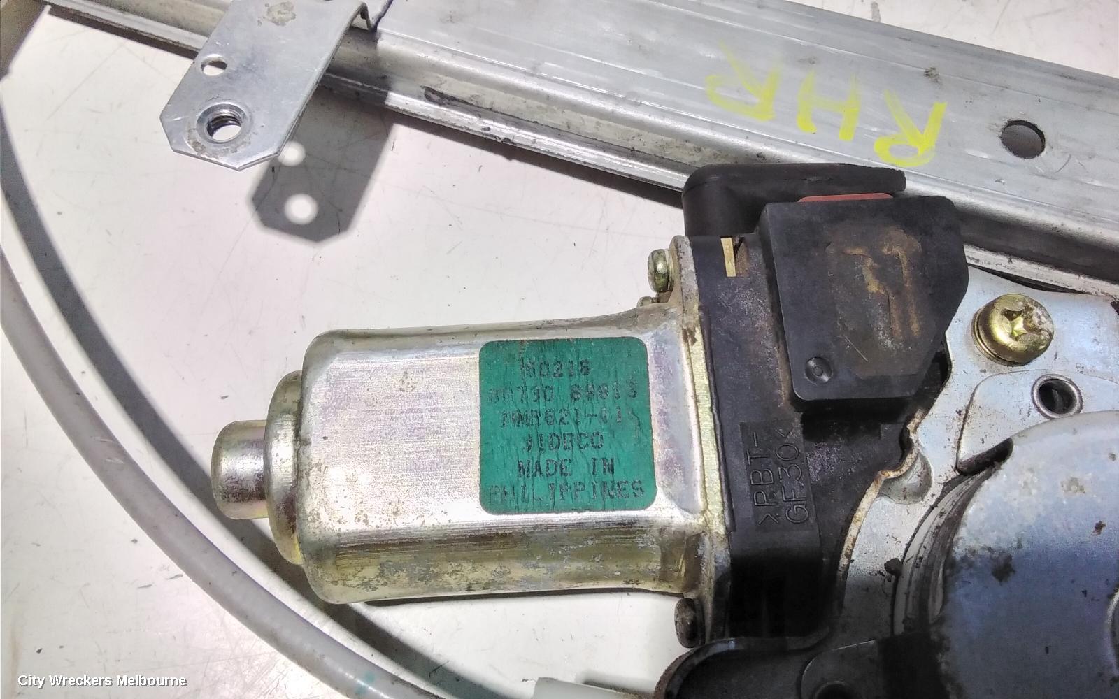 NISSAN XTRAIL RIGHT REAR WND REG/MOTOR, T30, POWER, 10/2001 - 09/2007
