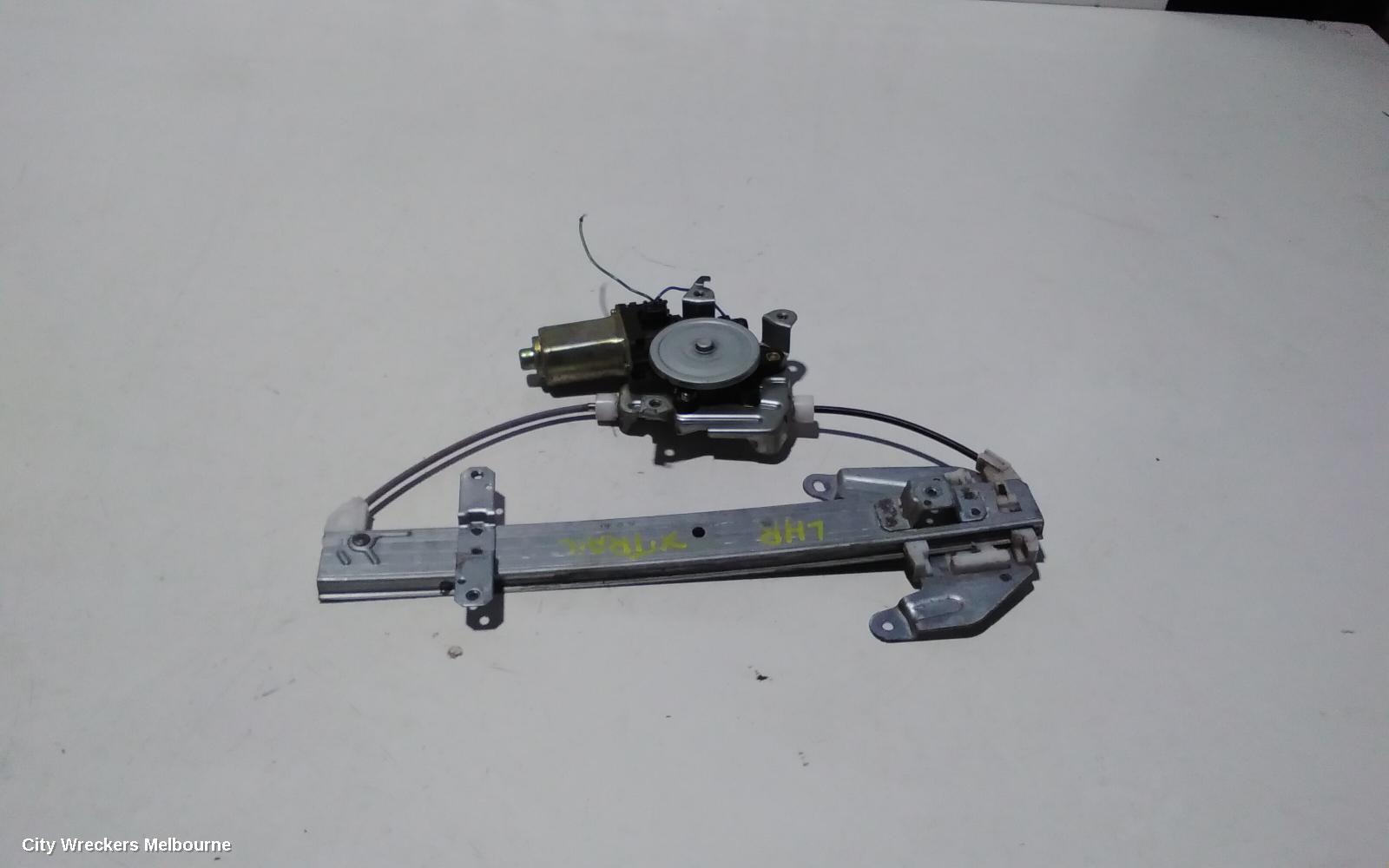 NISSAN XTRAIL LEFT REAR WND REG/MOTOR, T30, POWER, 10/2001 - 09/2007