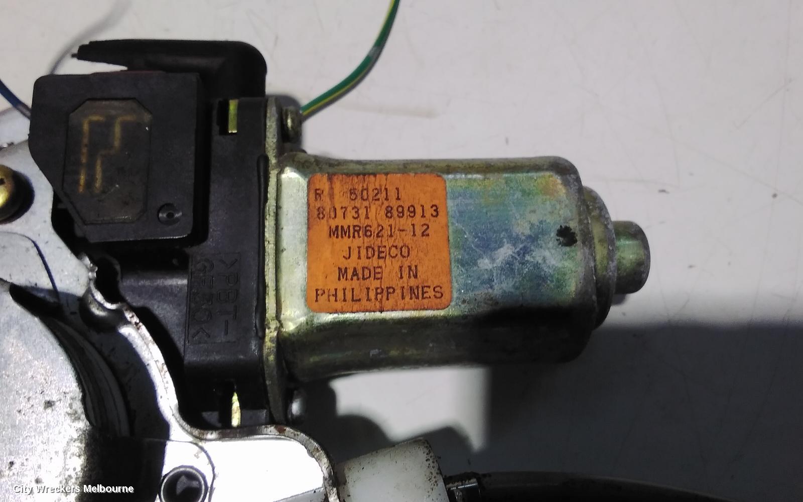 NISSAN XTRAIL LEFT REAR WND REG/MOTOR, T30, POWER, 10/2001 - 09/2007