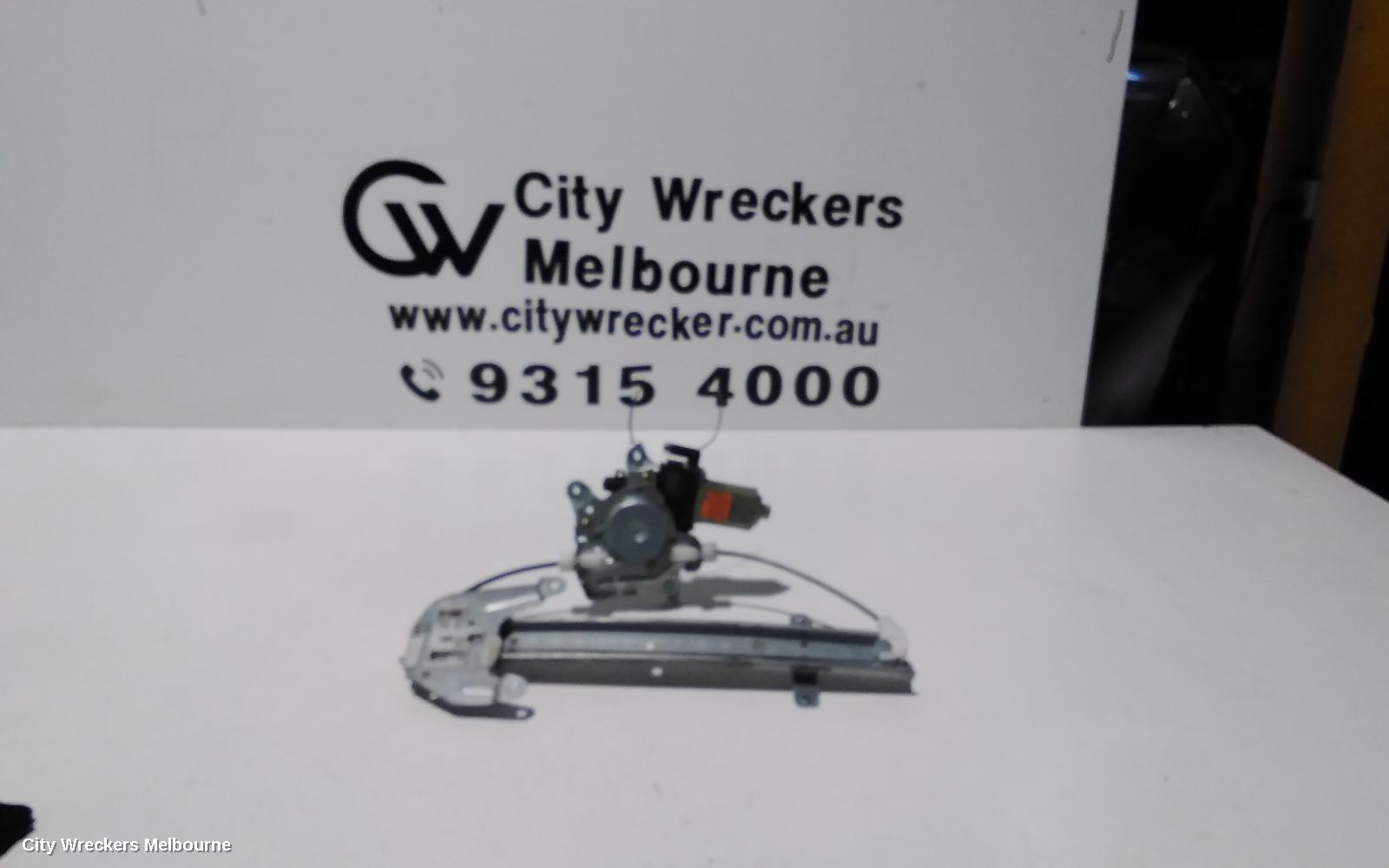NISSAN XTRAIL LEFT REAR WND REG/MOTOR, T30, POWER, 10/2001 - 09/2007