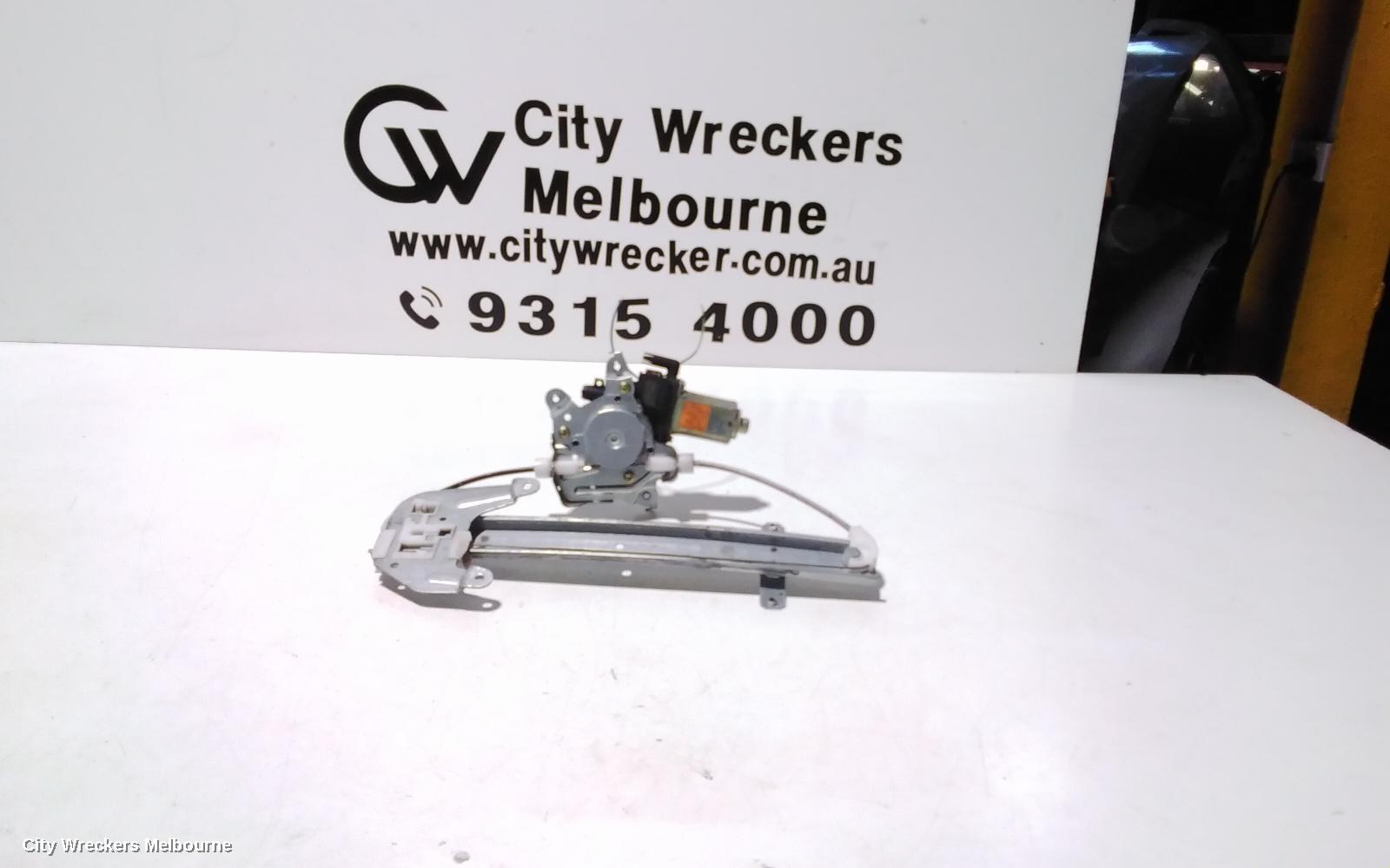 NISSAN XTRAIL LEFT REAR WND REG/MOTOR, T30, POWER, 10/2001 - 09/2007